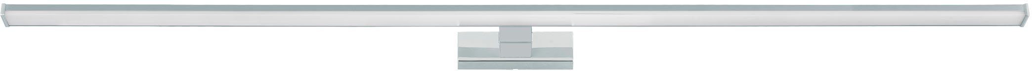 EGLO Deckenleuchte PANDELLA, LED fest integriert, Neutralweiß, Deckenleuchte  in chrom und silber aus Alu, Kunststoff