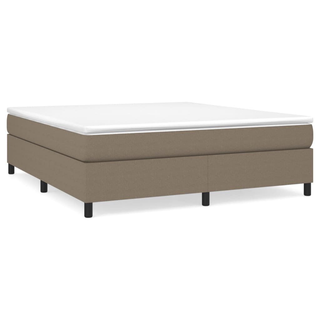 furnicato Bett Bettgestell ohne Matratze Taupe günstig online kaufen