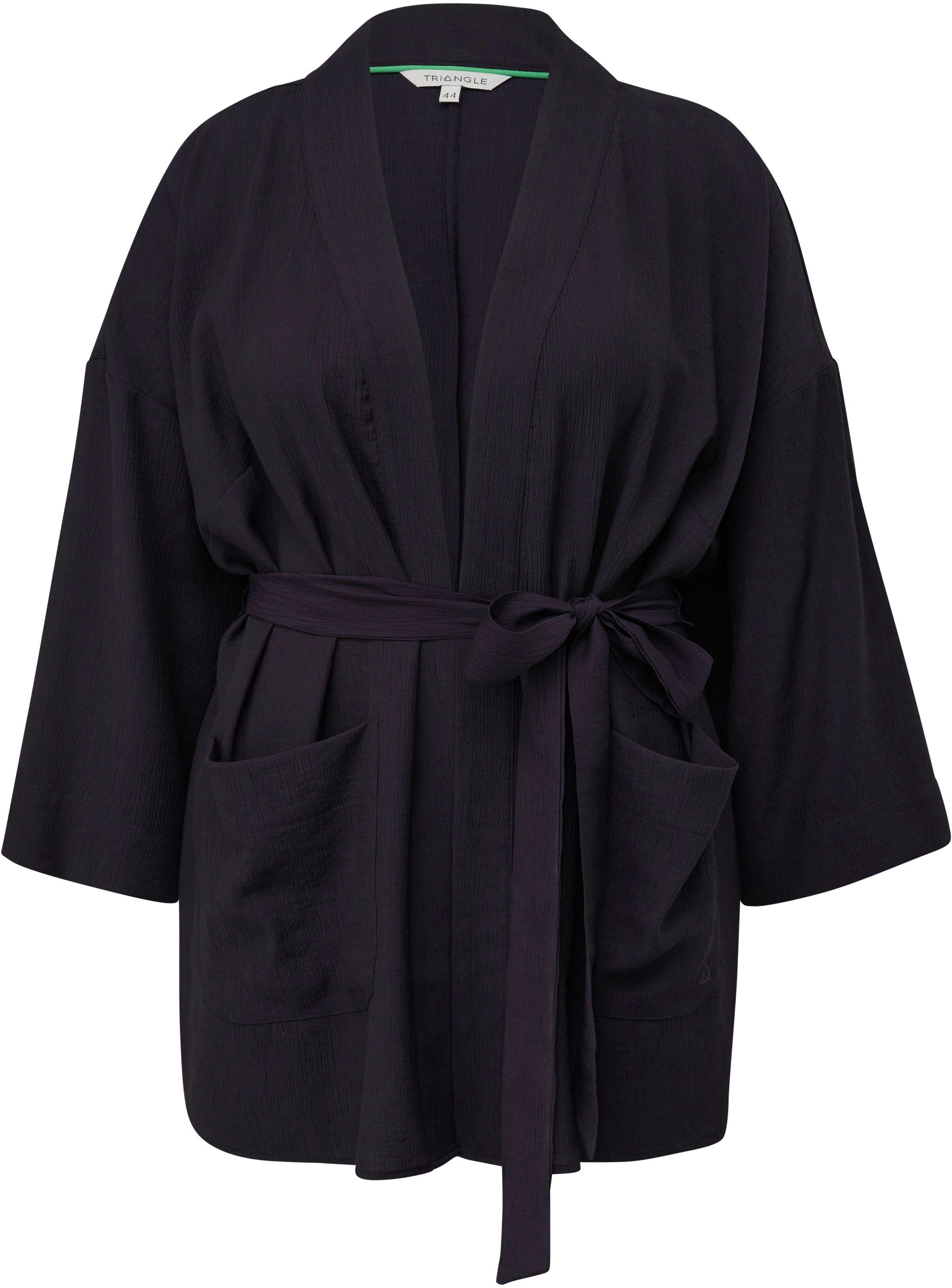 Cardigan TRIANGLE im Kimono-Stil