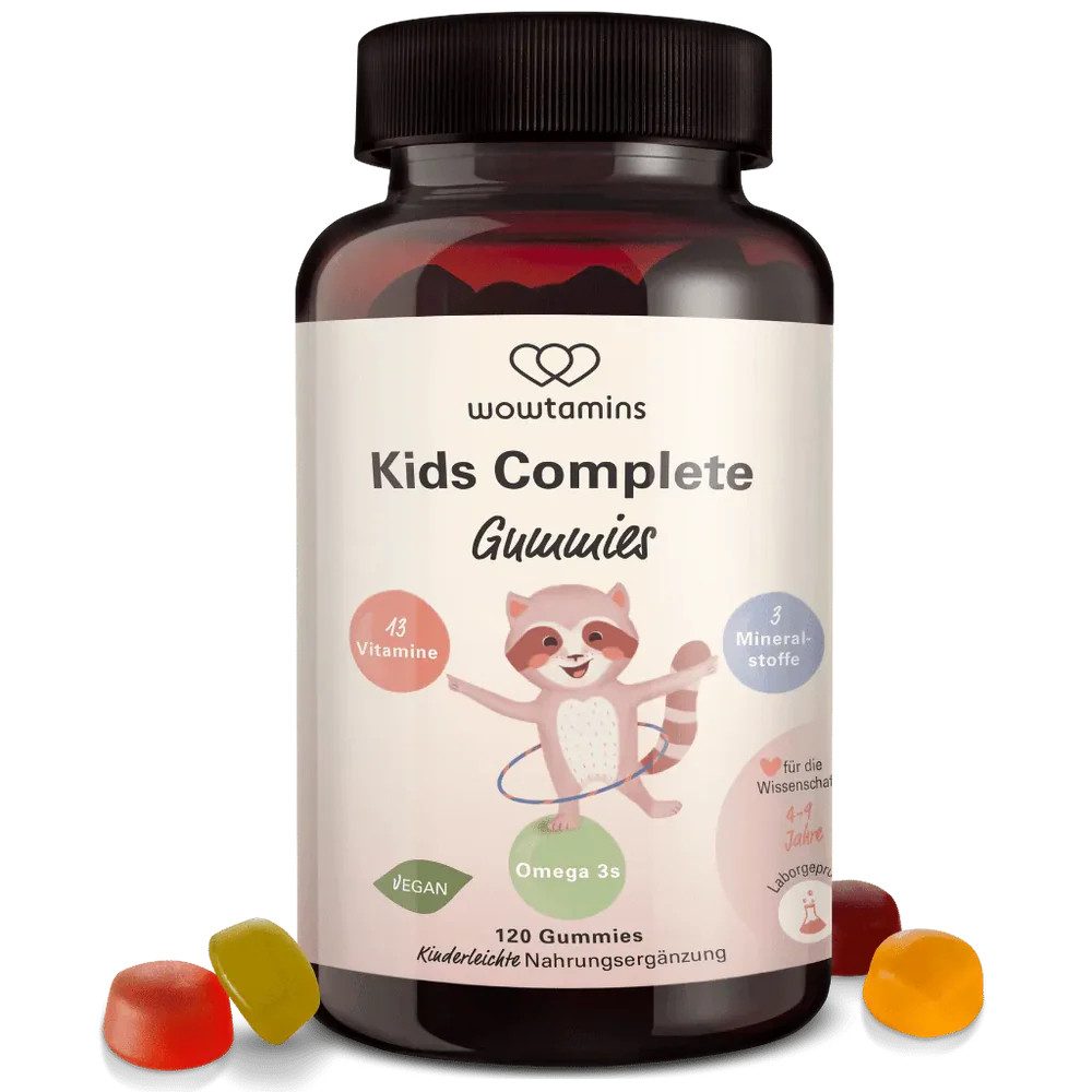 wowtamins Kids Complete Gummies Bonbons
