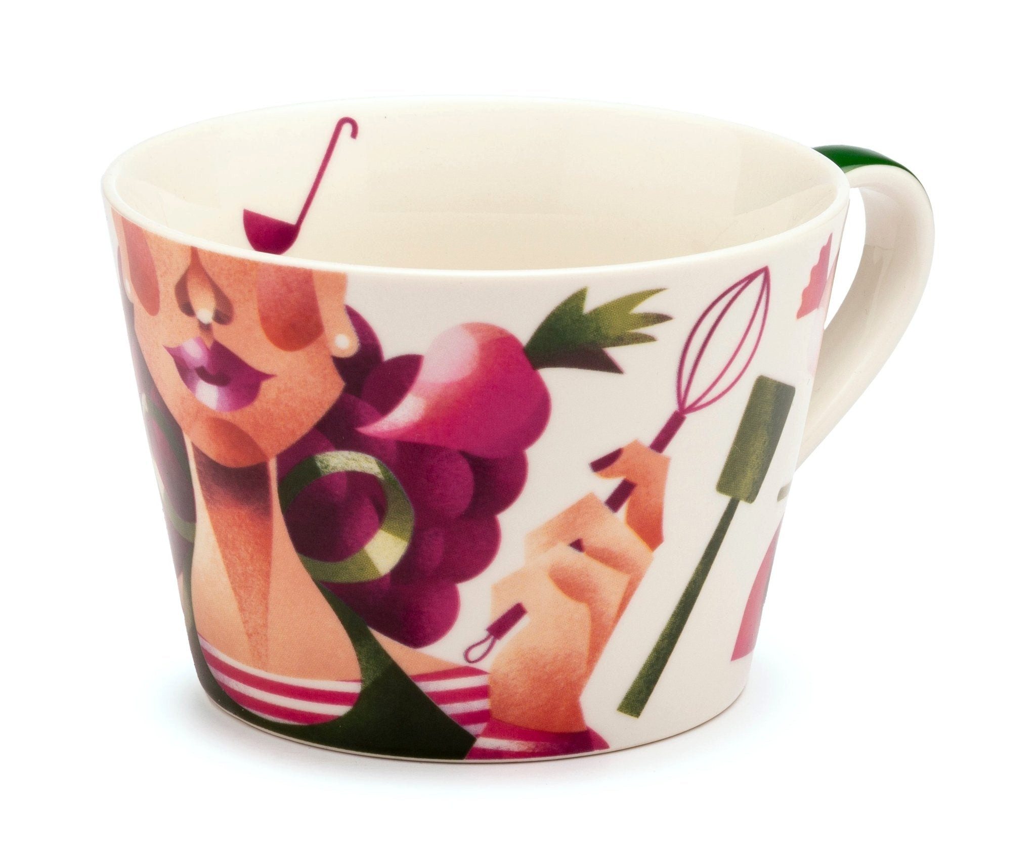 Palais Royal Tasse Palais Royal - Tasse Leidenschaft Dekor Küche - Keramik, 460ml