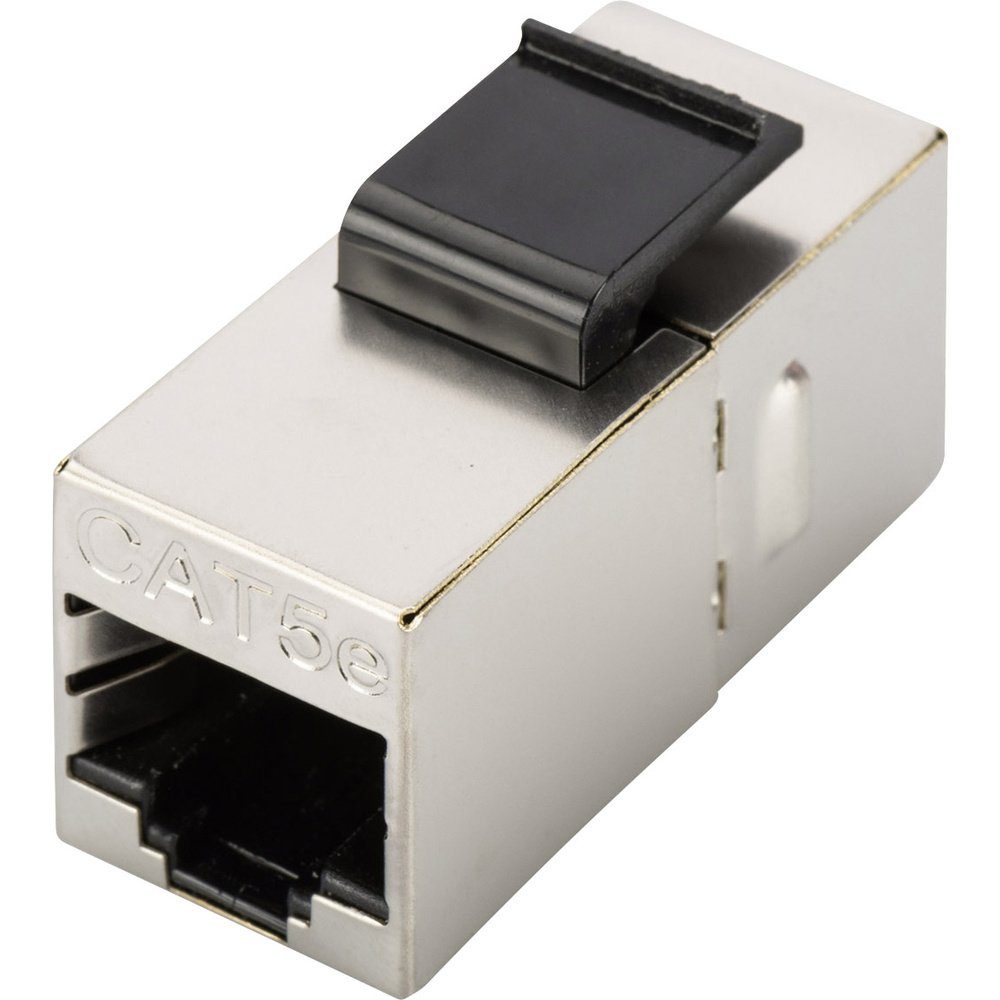 Digitus RJ45 / RJ45-Kupplung Netzwerk Adapter CAT 5e [1x RJ45-Buchse, Adapter