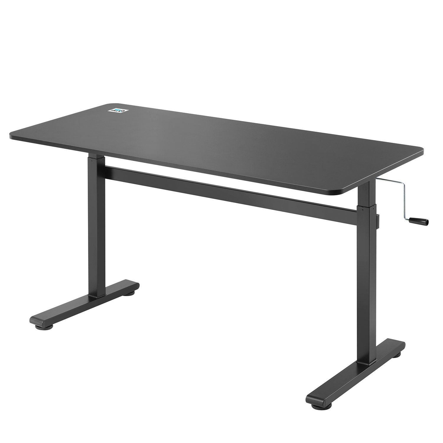 große ER-401, Tischplatte 117 Ergo Schreibtisch - 70 cm Office höhenverstellbar u. manuell