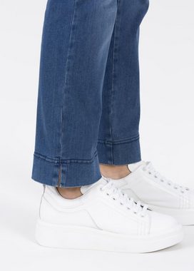 Stehmann Straight-Jeans Ina mit Beinschlitzen