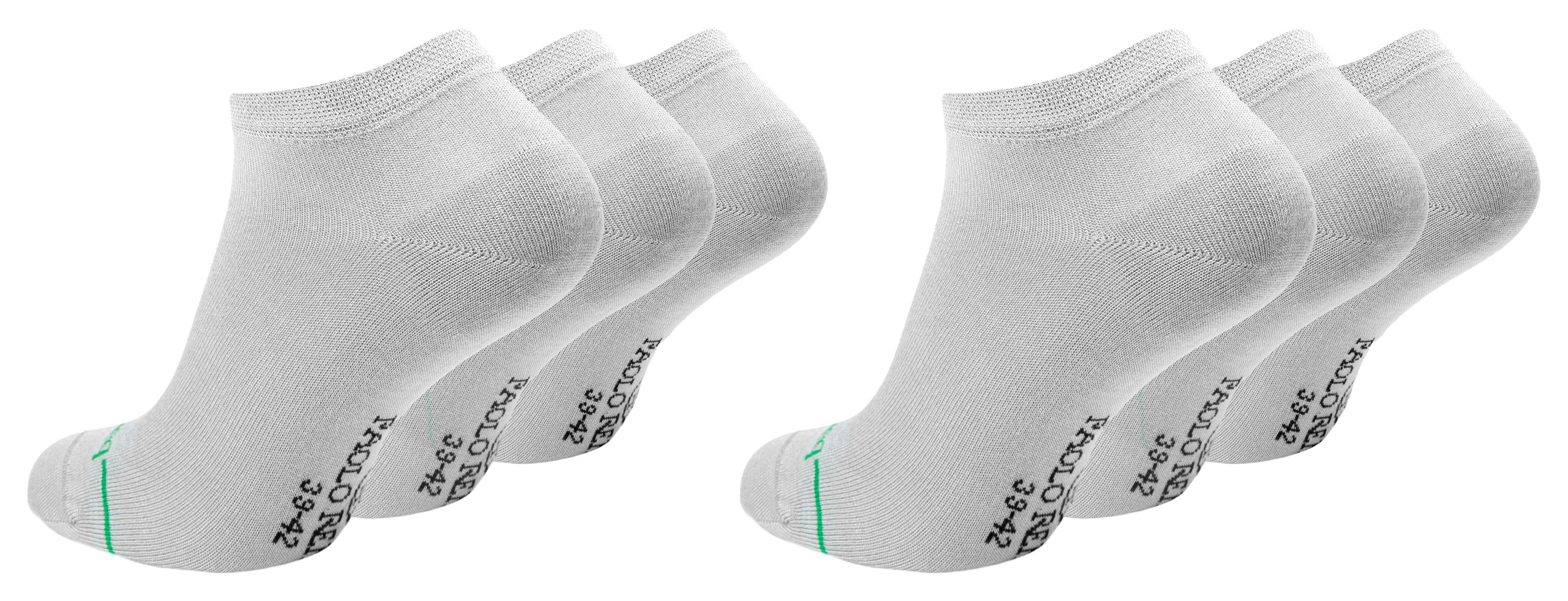 Paolo Renzo Sneakersocken Geruchshemmend (6-Paar) Atmungsaktive Unisex Snea günstig online kaufen