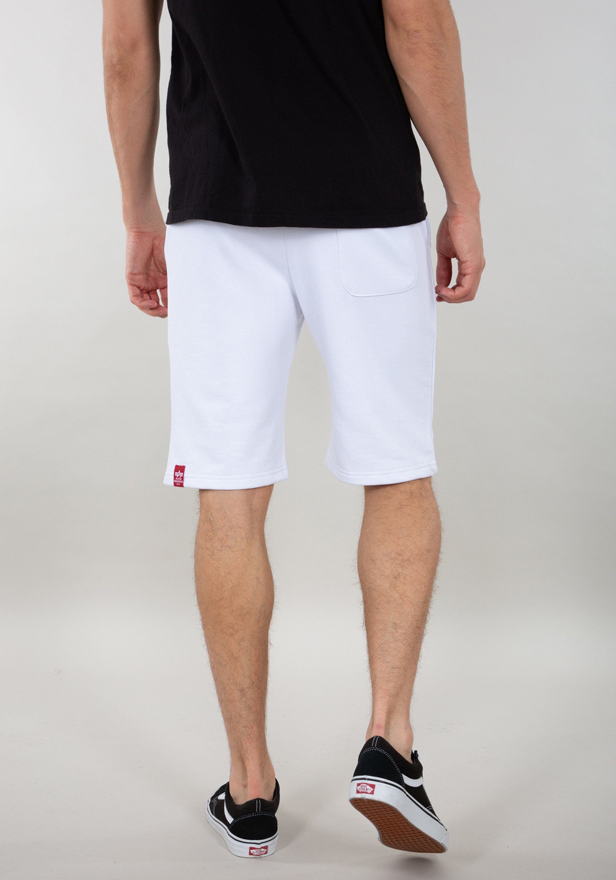 - Shorts Industries Industries Alpha Alpha Sweatshorts Basic Men Short white SL