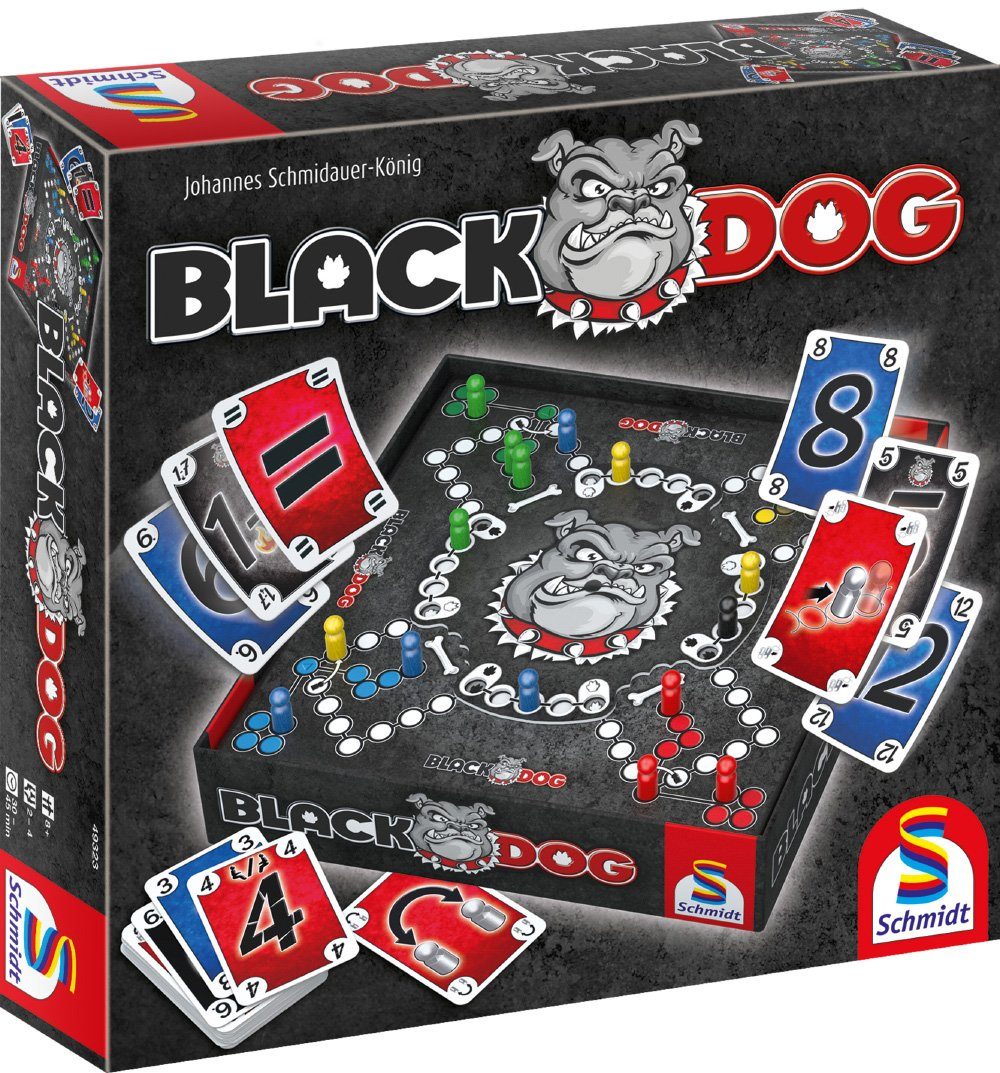 Schmidt Spiele Spiel Black DOG, Familienspiel, Made in Germany