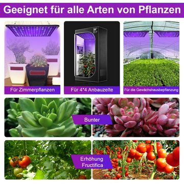DOPWii Pflanzenlampe 600W LED-Wachstumslicht, Vollspektrum-Pflanzenwachstumslicht, für Indoor-Pflanzen, Saatgut-Baumschulen
