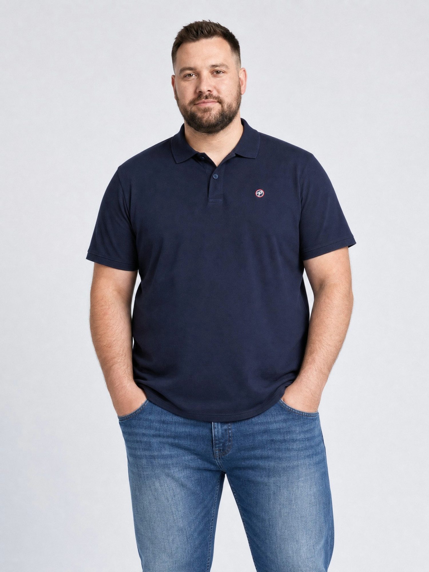 Petrol Industries Poloshirt Ironhouse Regular Plus Fit