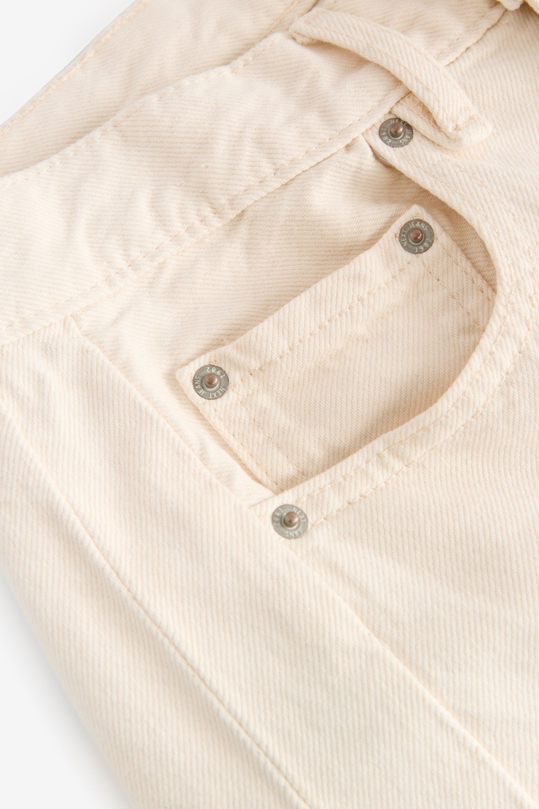 Next Weite Jeans Jeans mit bogenförmigem Barrel-Bein aus Baumwolle (1-tlg)