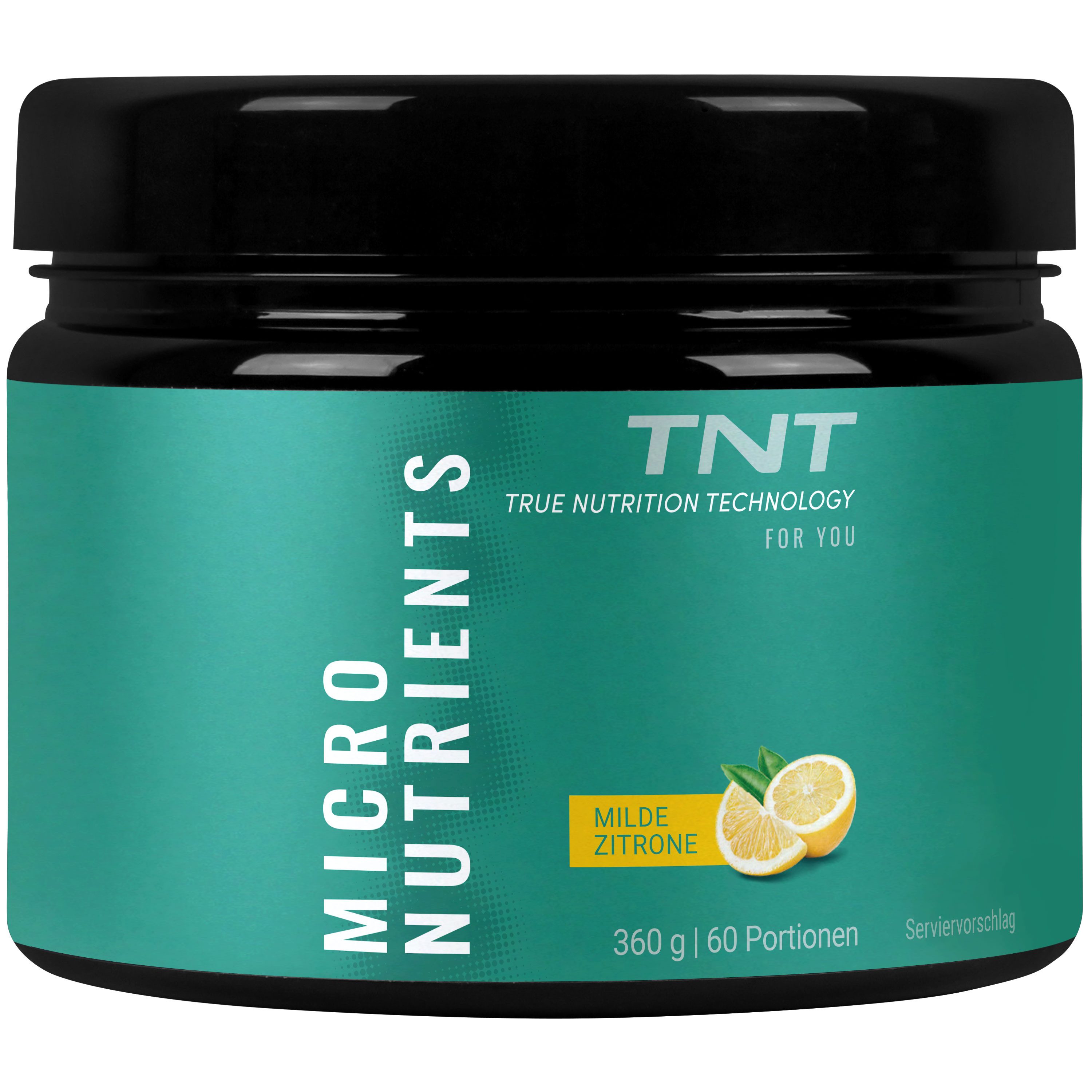 TNT (True Nutrition Technology) Micronutrients - Vitamin-Mineral-Komplex mit Grüntee, Spirulina & Q10 Pulver