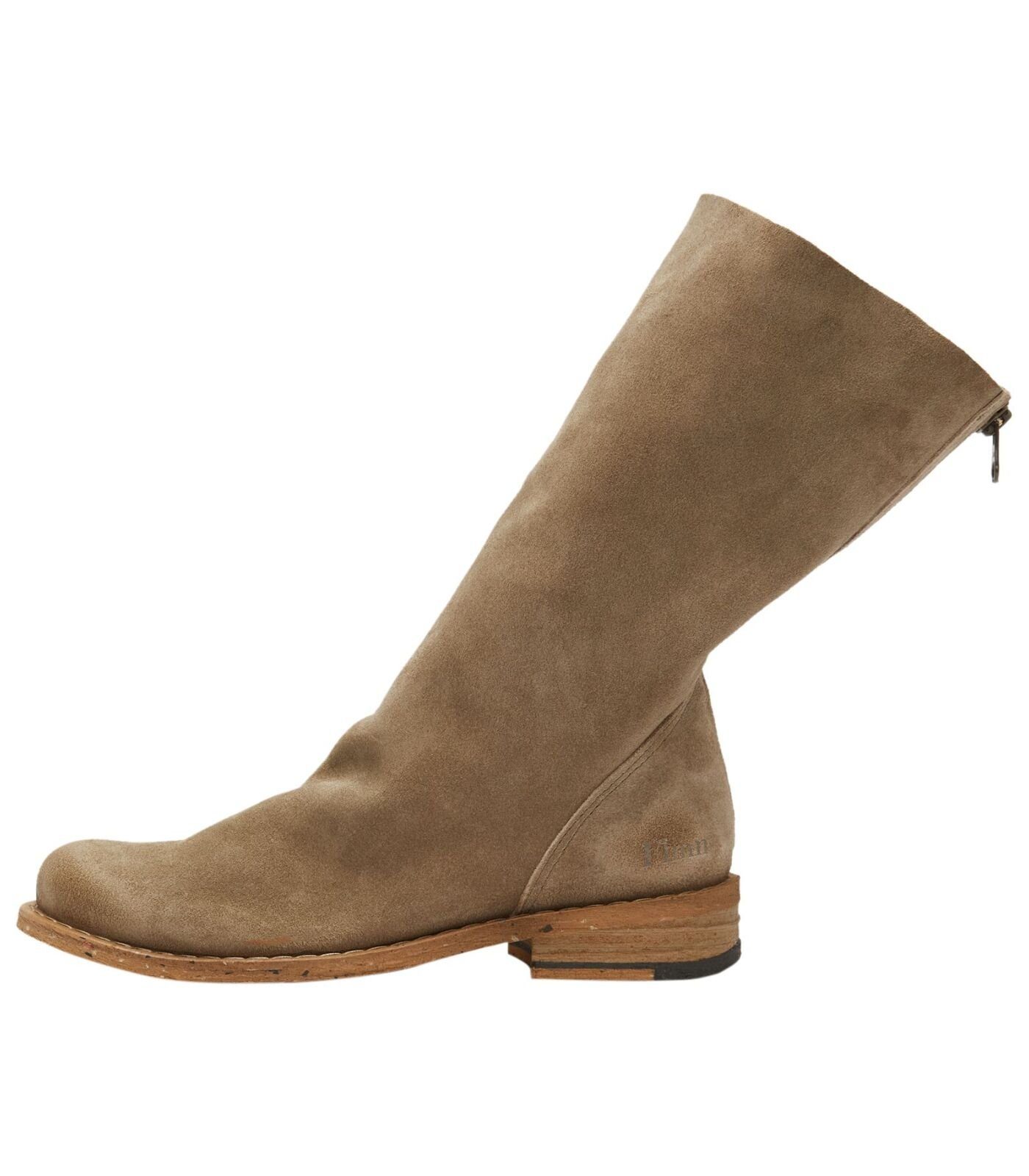 Felmini Wide Fit Stiefel Leder Stiefel günstig online kaufen
