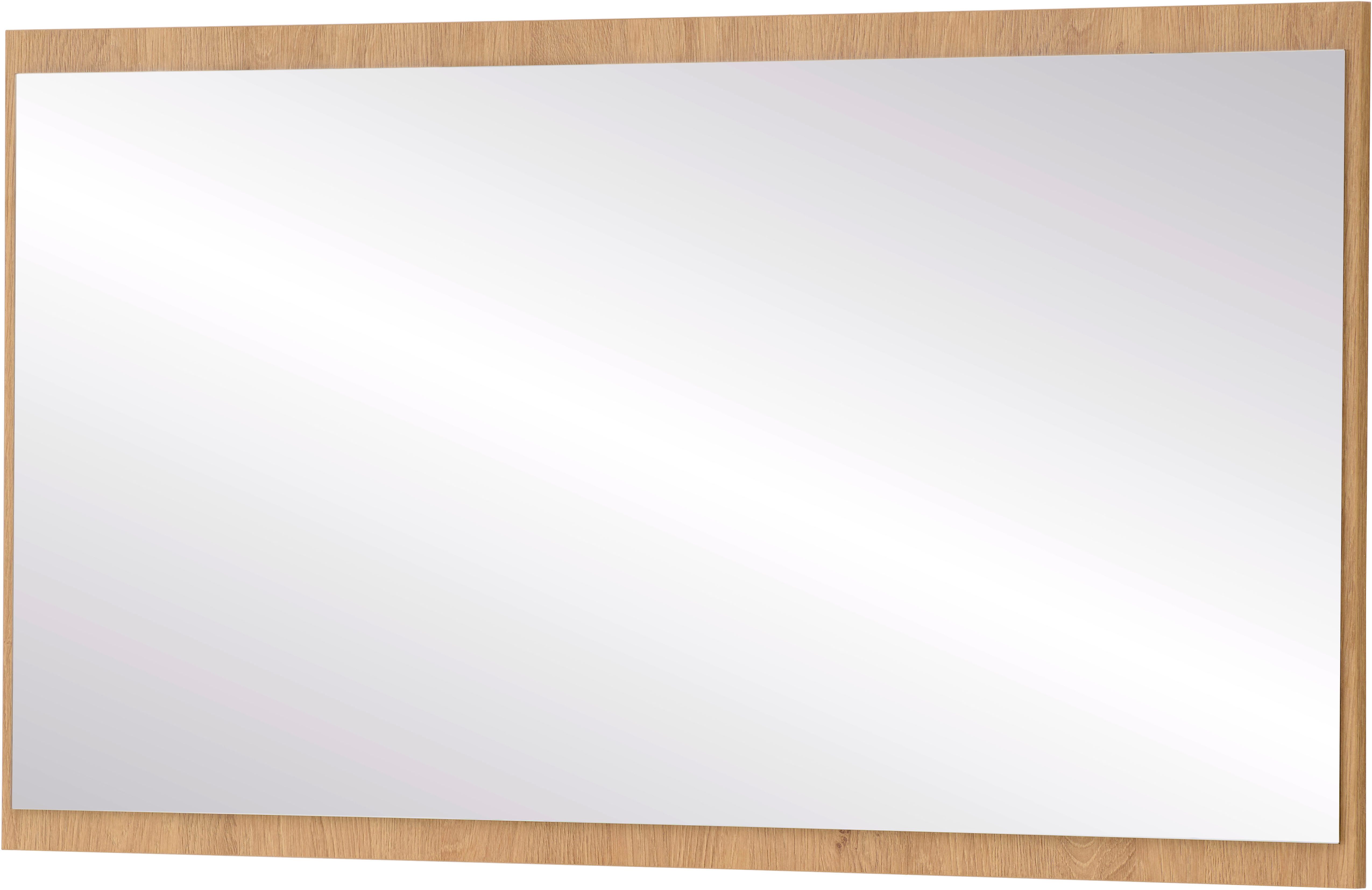 Home affaire Garderobenspiegel Lund, Spiegel in Stone Oak, zeitloses Design, universell einsetzbar, eckig, 105 cm breit