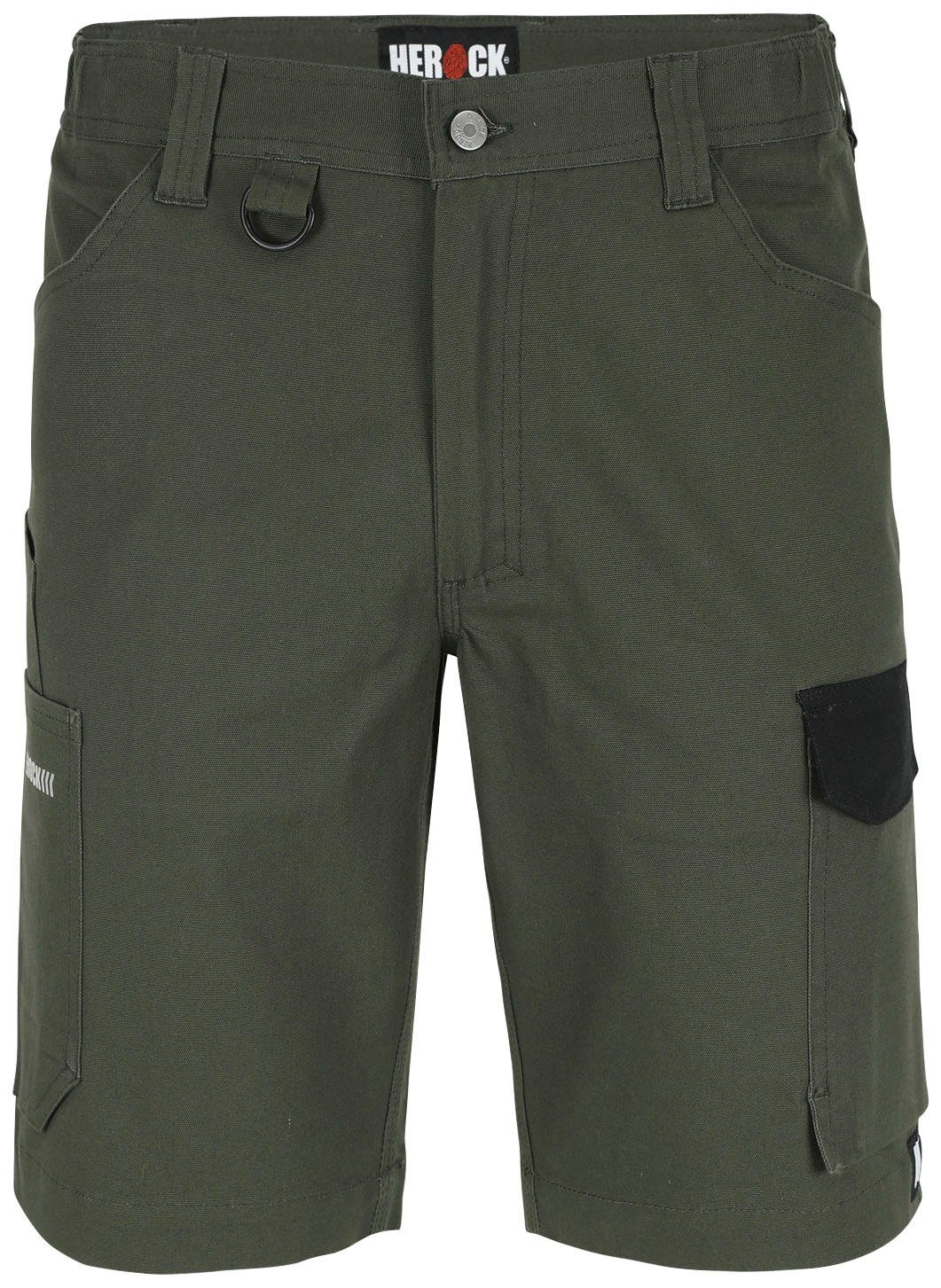 Herock Shorts Bargo Multi-Pocket, mit 2-Wege-Stretch-Einsatz, verschiedene Farben dunkel khaki