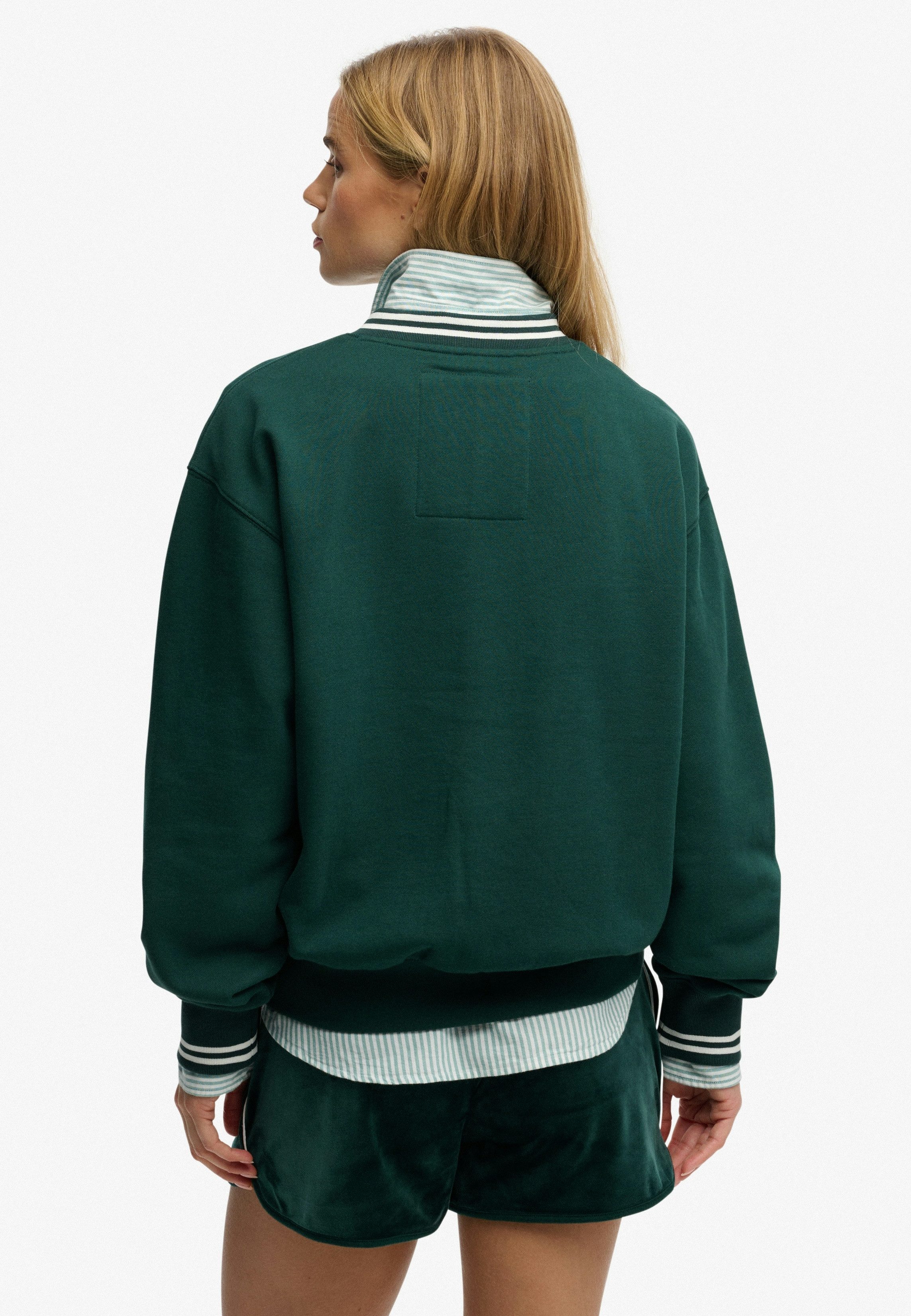 Superdry Sweatshirt COUNTRY CLUB LOOSE V SWEAT