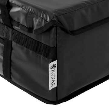 Royal Catering Thermobehälter Liefertasche 50x40x16cm 36 l l - Schwarz - Toploader - Royal Catering