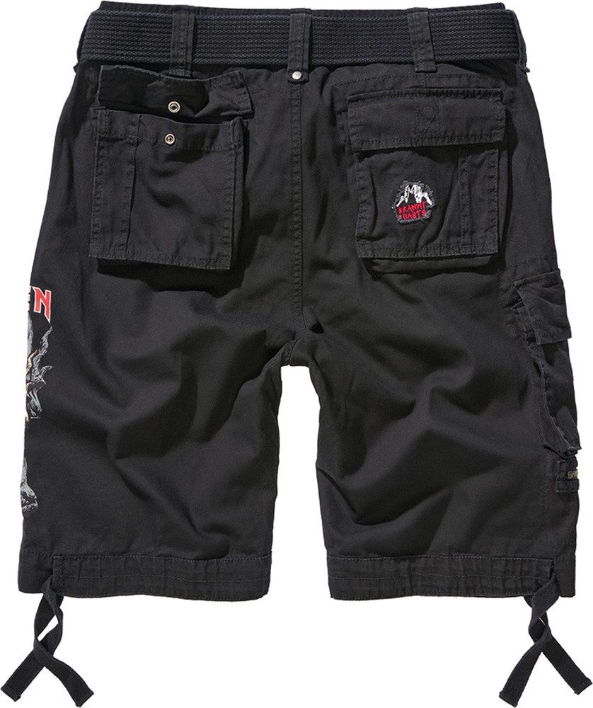 Brandit Shorts Iron Maiden Savage Shorts The Number Of The Beast Black Edit günstig online kaufen