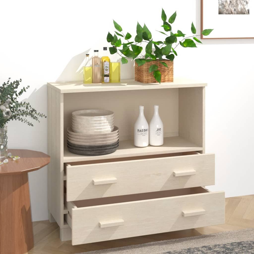 vidaXL Sideboard Sideboard HAMAR Honigbraun 85x35x80 günstig online kaufen