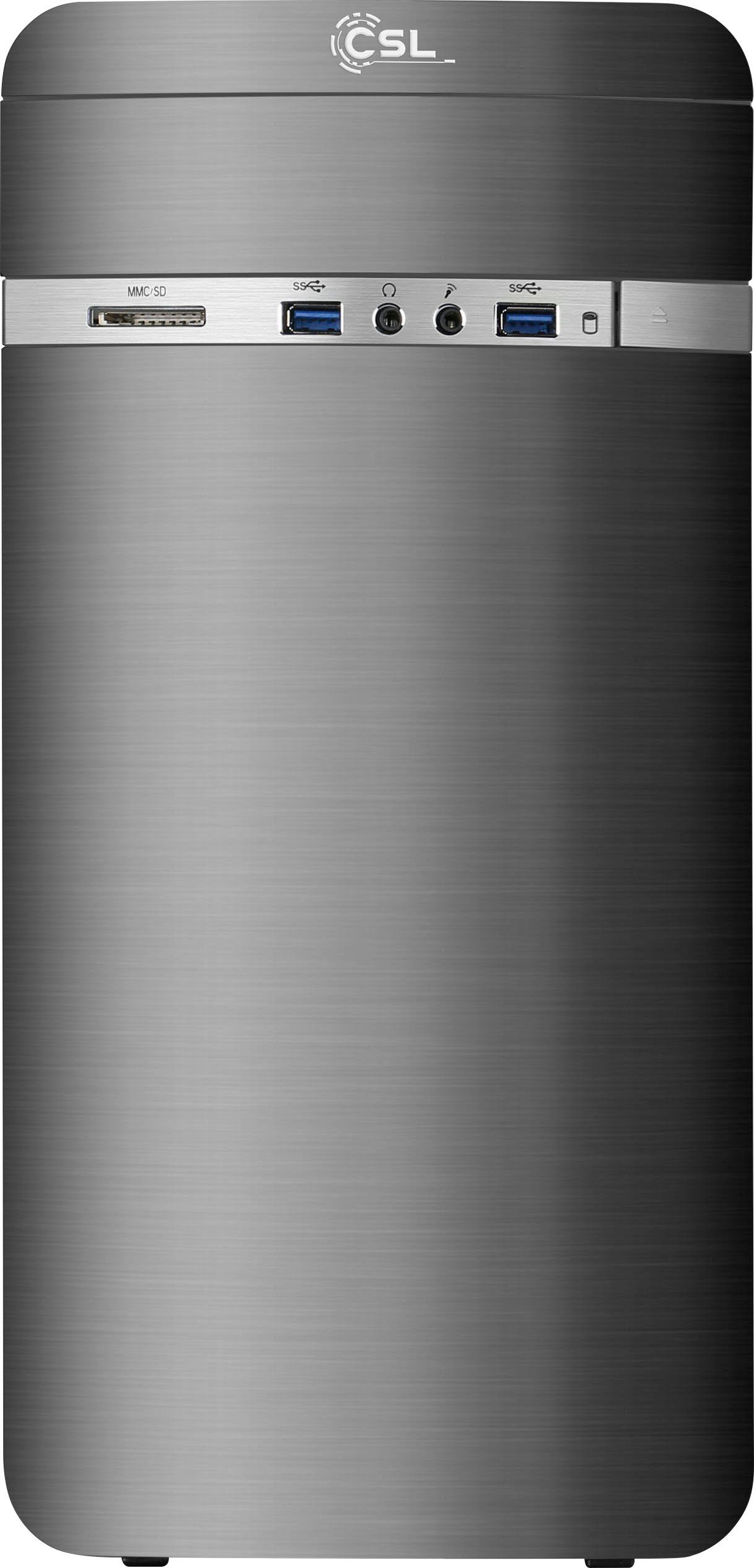 CSL Sprint V28988 Gaming-PC-Komplettsystem (24", AMD Ryzen 3 3200G, Radeon Vega 8, 8 GB RAM, 500 GB SSD)