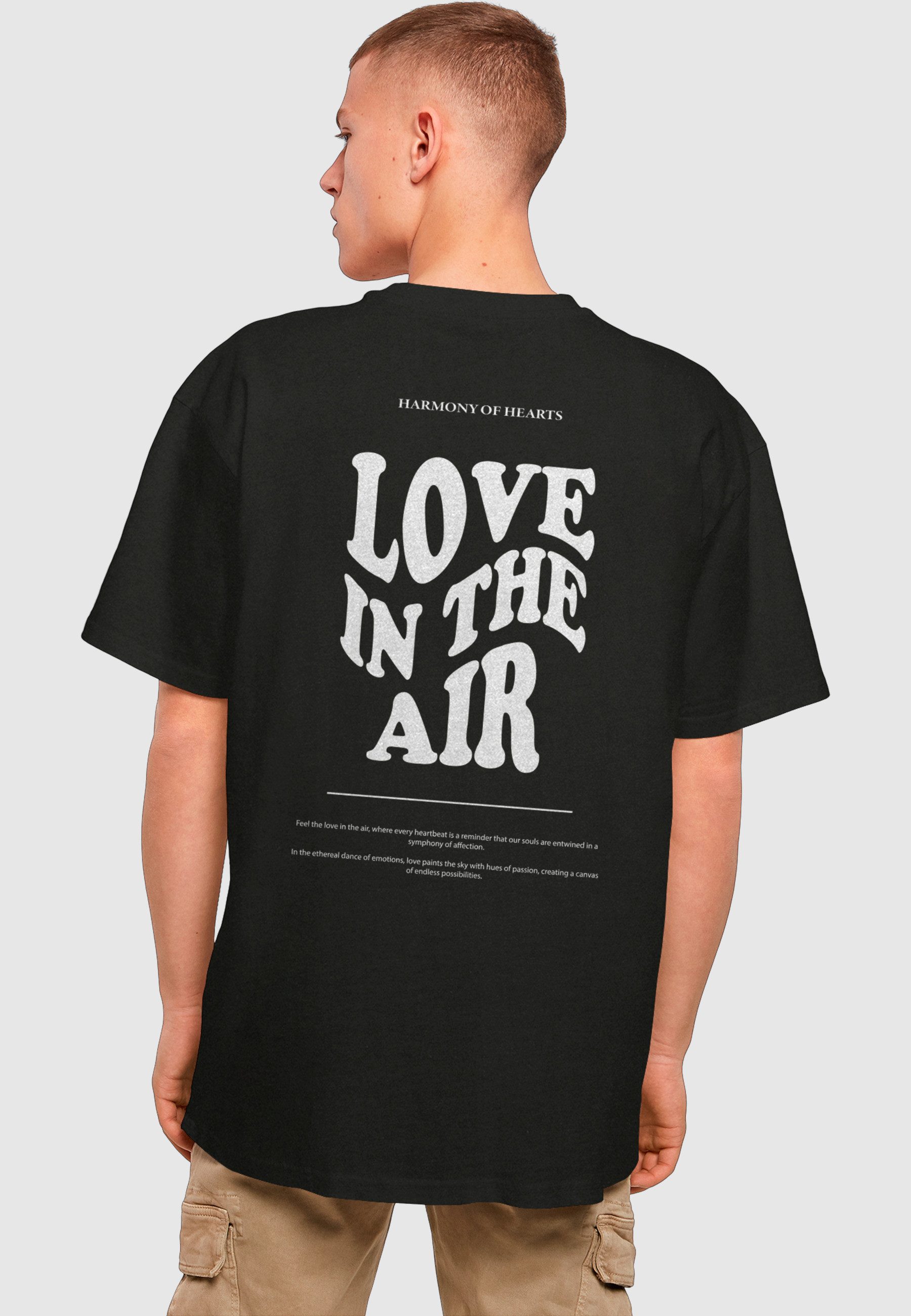 Merchcode T-Shirt Merchcode Herren Love In The Air Heavy Oversize Tee (1-tlg)