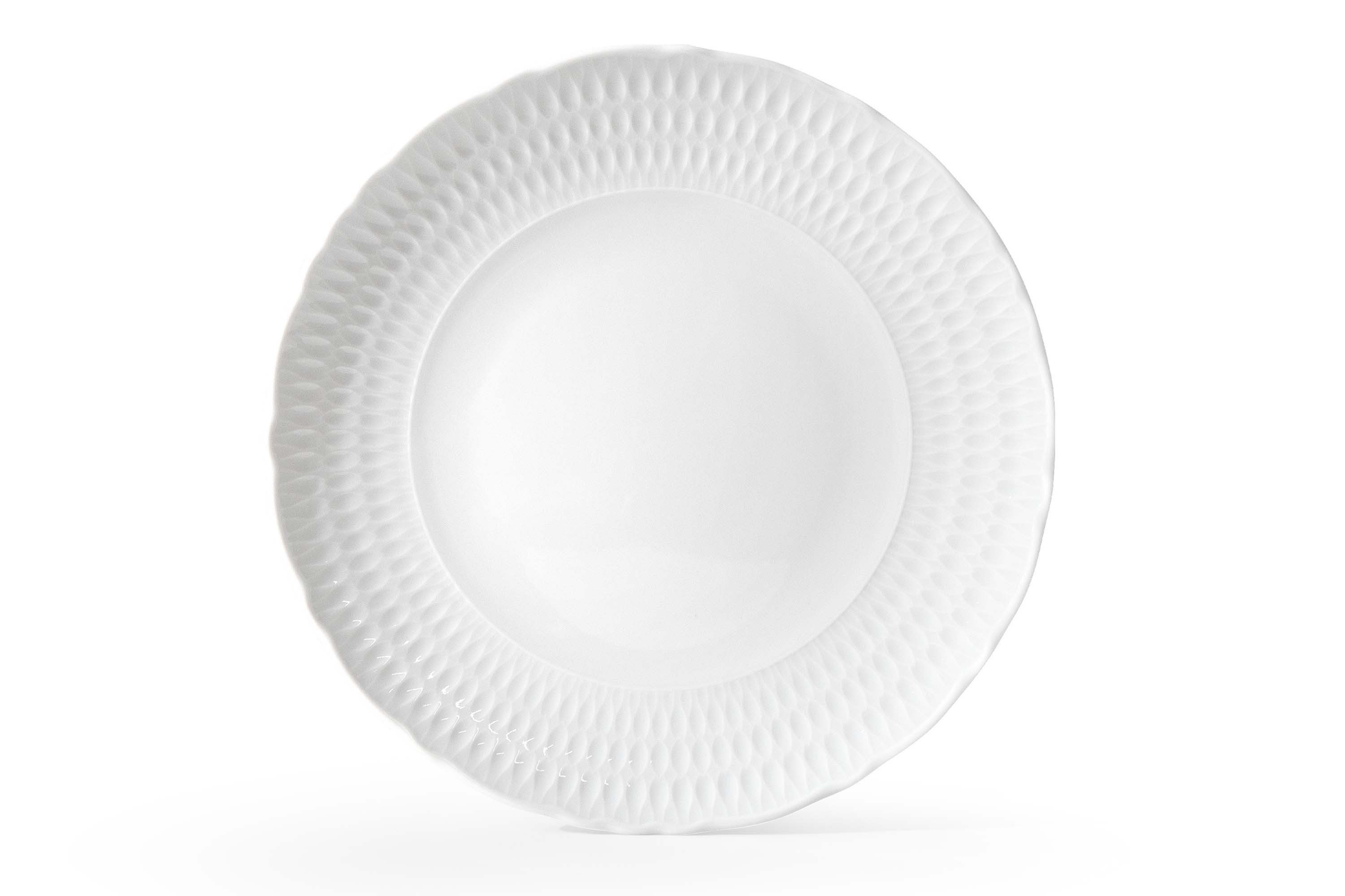 KONSIMO® Tafelservice CMIELOW SOFIA Geschirrset, Hochwertiges Premium-Porzellan (18-tlg), 6 Personen, Porzellan, spülmaschinengeeignet, mikrowellengeeignet, elegante Verzierung