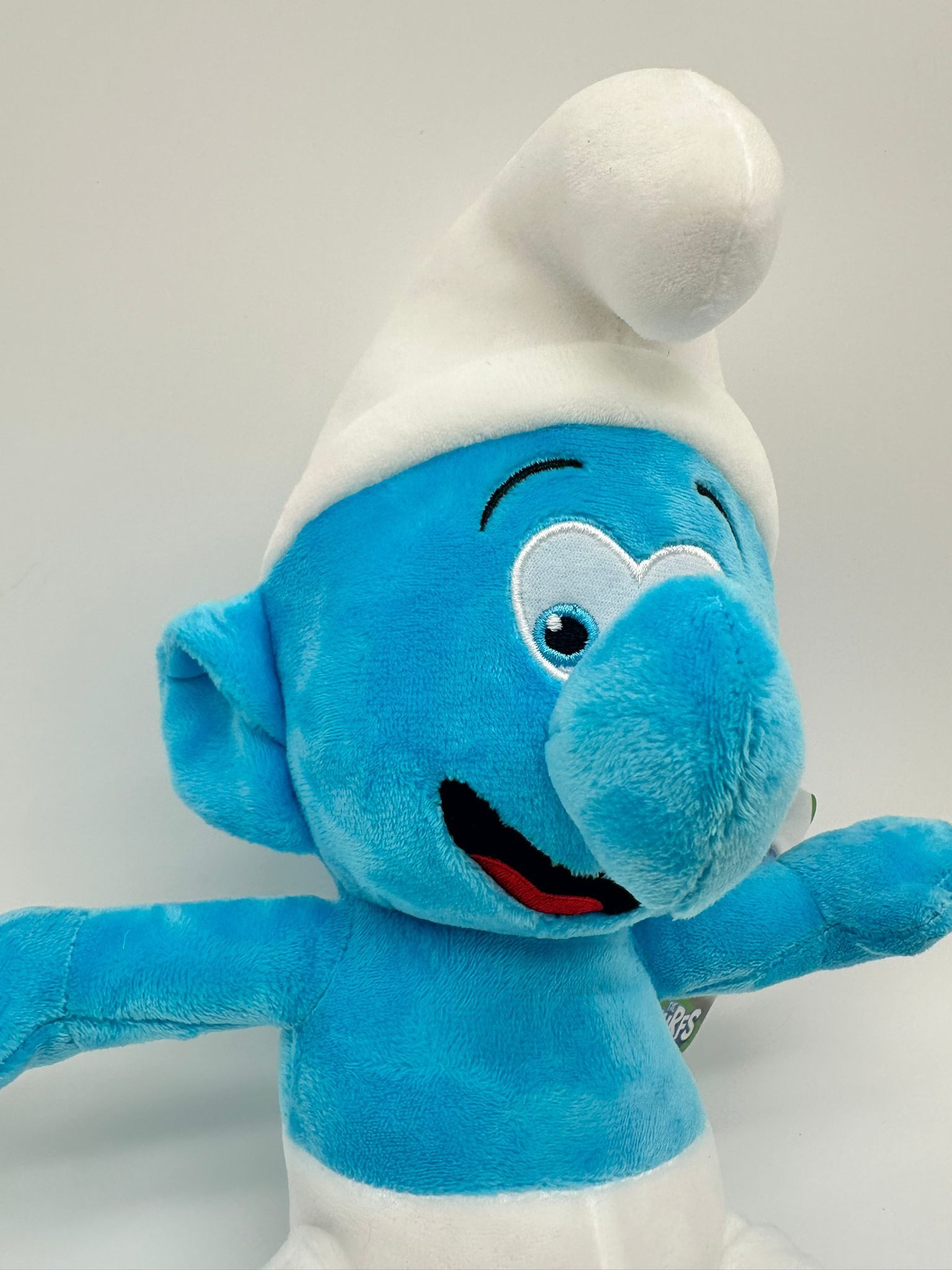 PMS Kuscheltier Die Schlümpfe Kuscheltier Plüschtier Schlumpf Stofftier 60 cm (Set, 1-St., Geschenk-Set), Die Schlümpfe The Smurfs Geschenke für Mädchen Jungen Kinder Babys