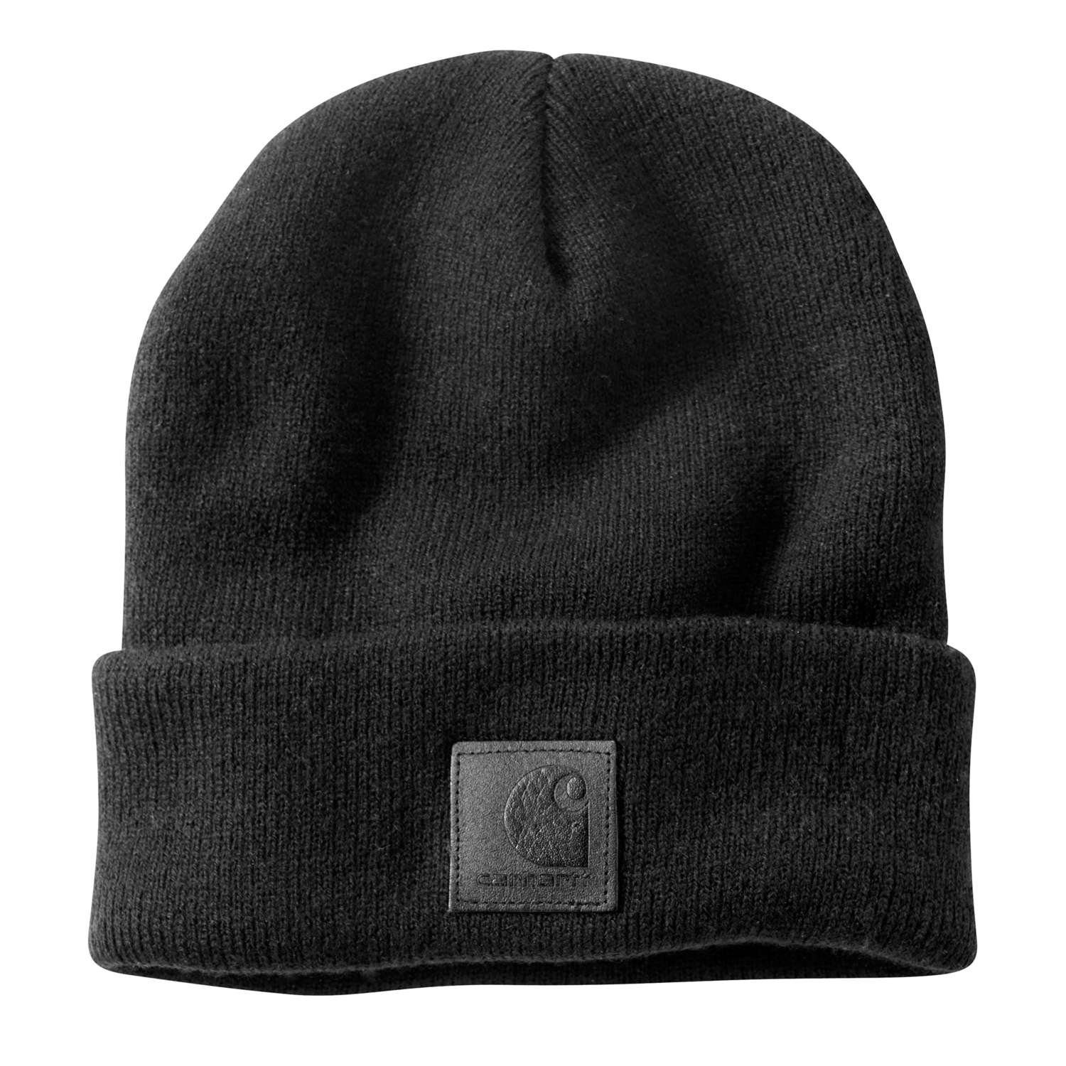 Carhartt Beanie 101070 einfarbige warme Label Strickmütze günstig online kaufen