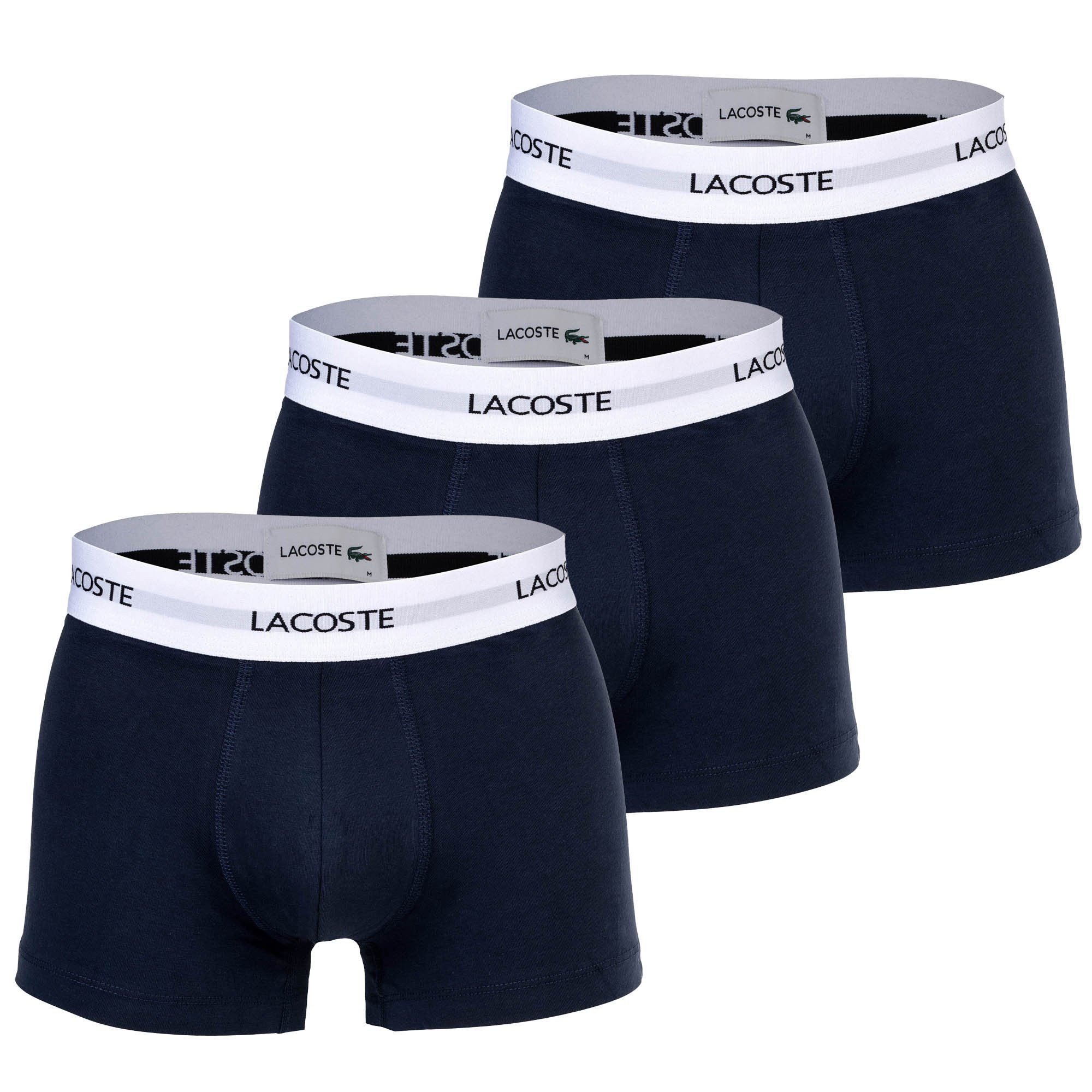Lacoste Boxer Herren Boxershort 3er Pack Baumwolle (Packung, 3er Pack) günstig online kaufen