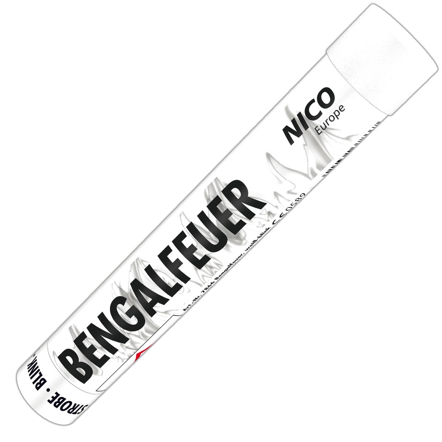 Nico Hängedekoration Bengalfeuer Blinkend, Weiß