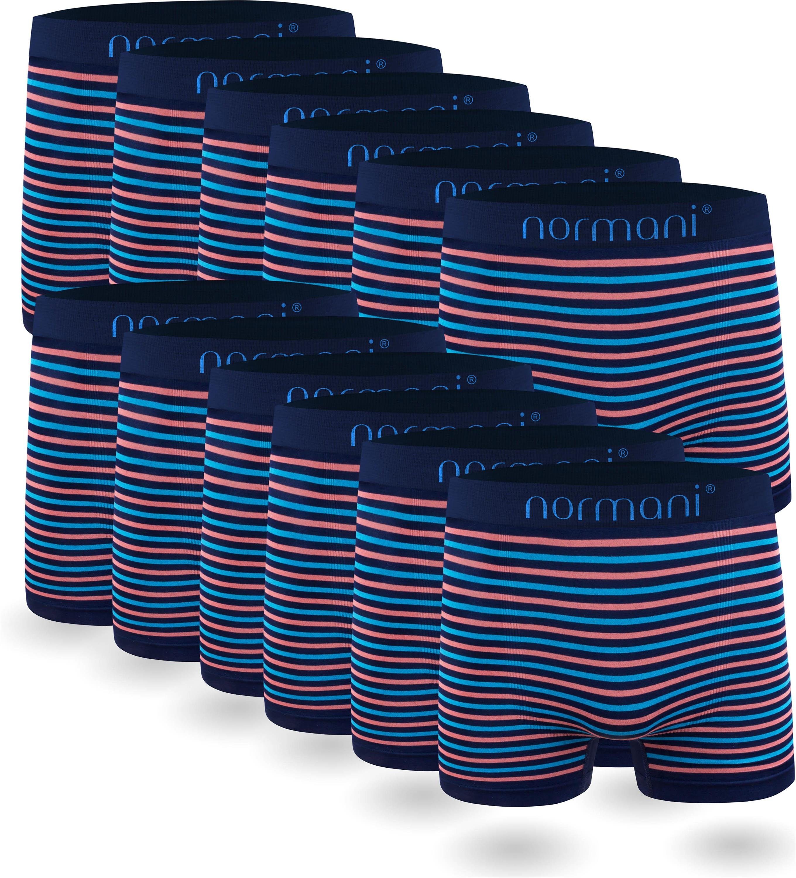 normani Retro Boxer 12 Stück Mikrofaser-Boxershorts für Herren Männer Retro günstig online kaufen