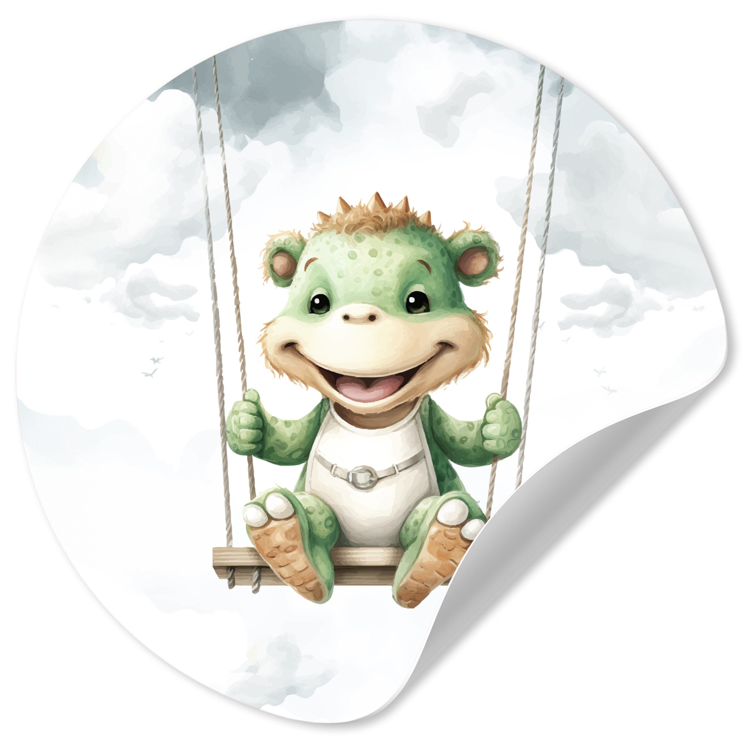 MuchoWow Wandsticker Drache - Tierbaby - günstig online kaufen