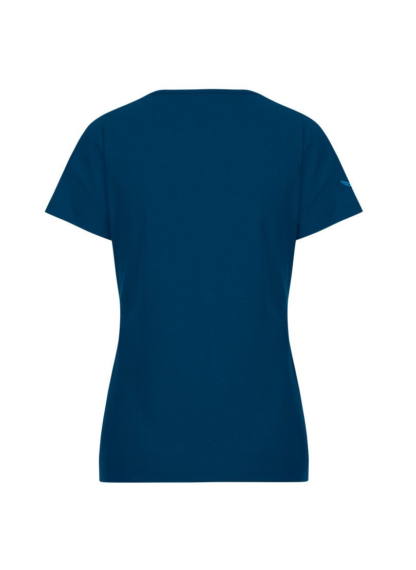 Trigema T-Shirt TRIGEMA Damen T Shirt aus Biobaumwolle (1-tlg) günstig online kaufen