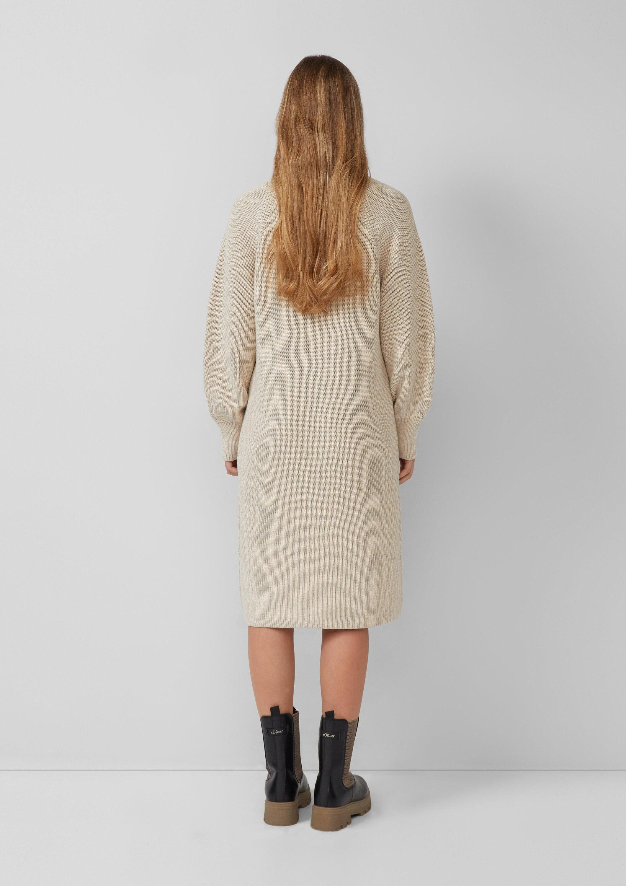 s.Oliver Midikleid Kleid Midi-Strickkleid