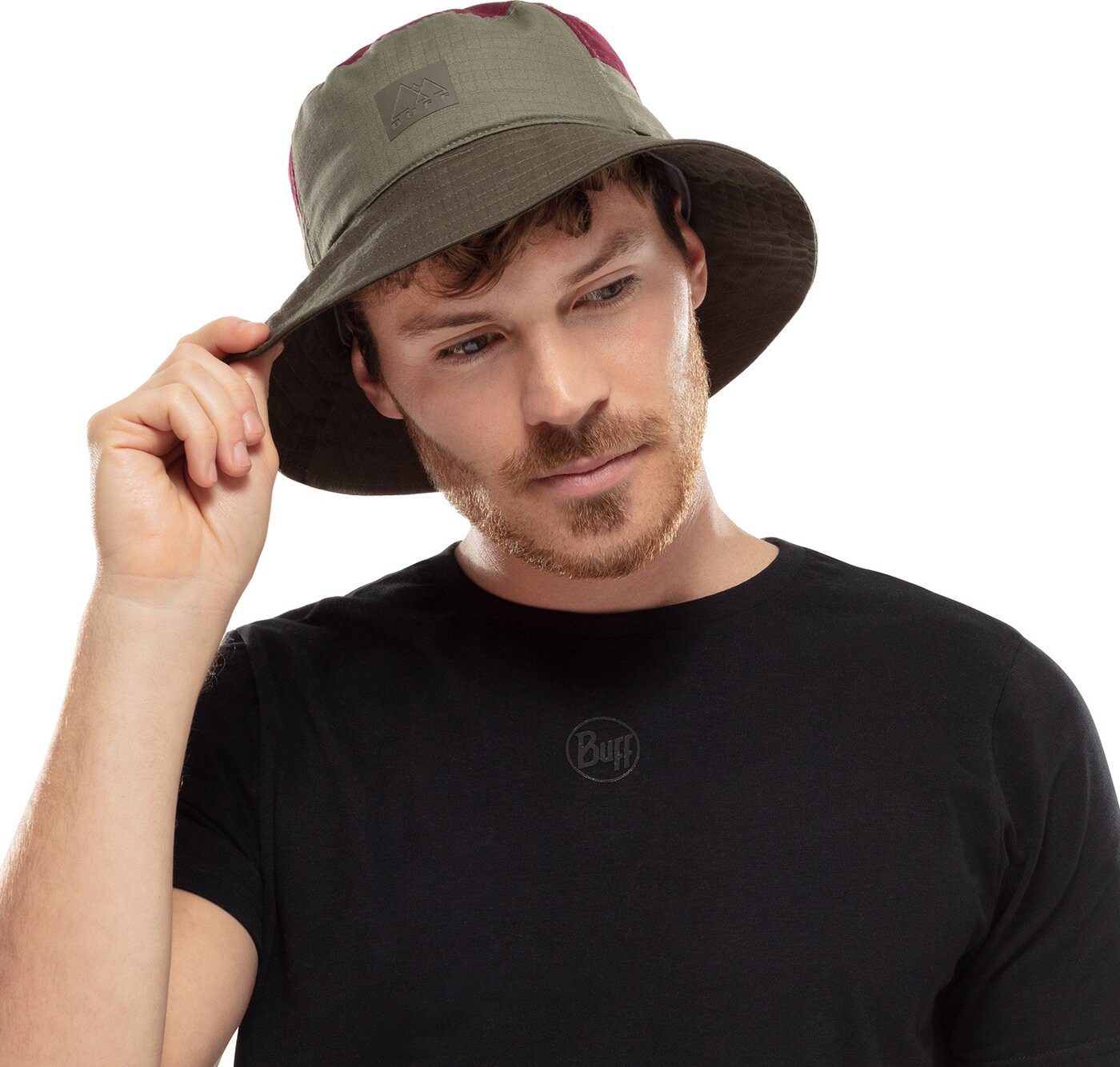 Buff Baseball Cap Sun Bucket Hat KHAKI