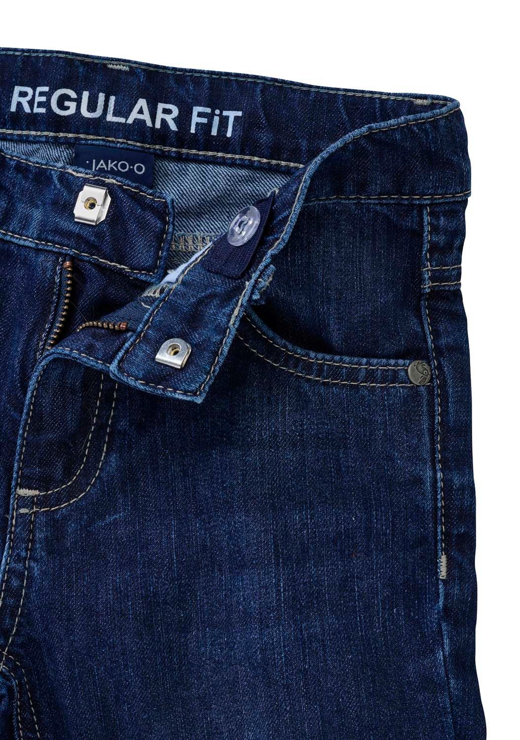 JAKO-O Gerade Jeans JAKO-O Jeanshose Kinder Baby unisex blau