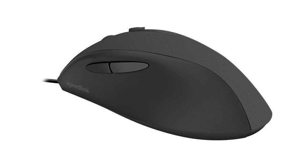 Speedlink AXON antibakterielle Oberfläche, leise Maus (USB, kabelgebundene PC- und Laptop-Maus)