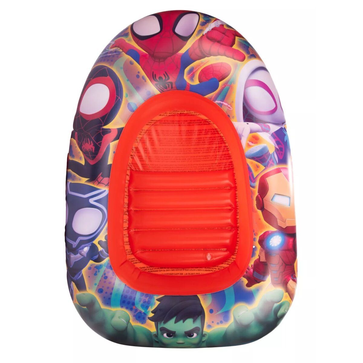 Schwimmring Spiderman Spidey Friends aufblasbares Boot 100x60 cm