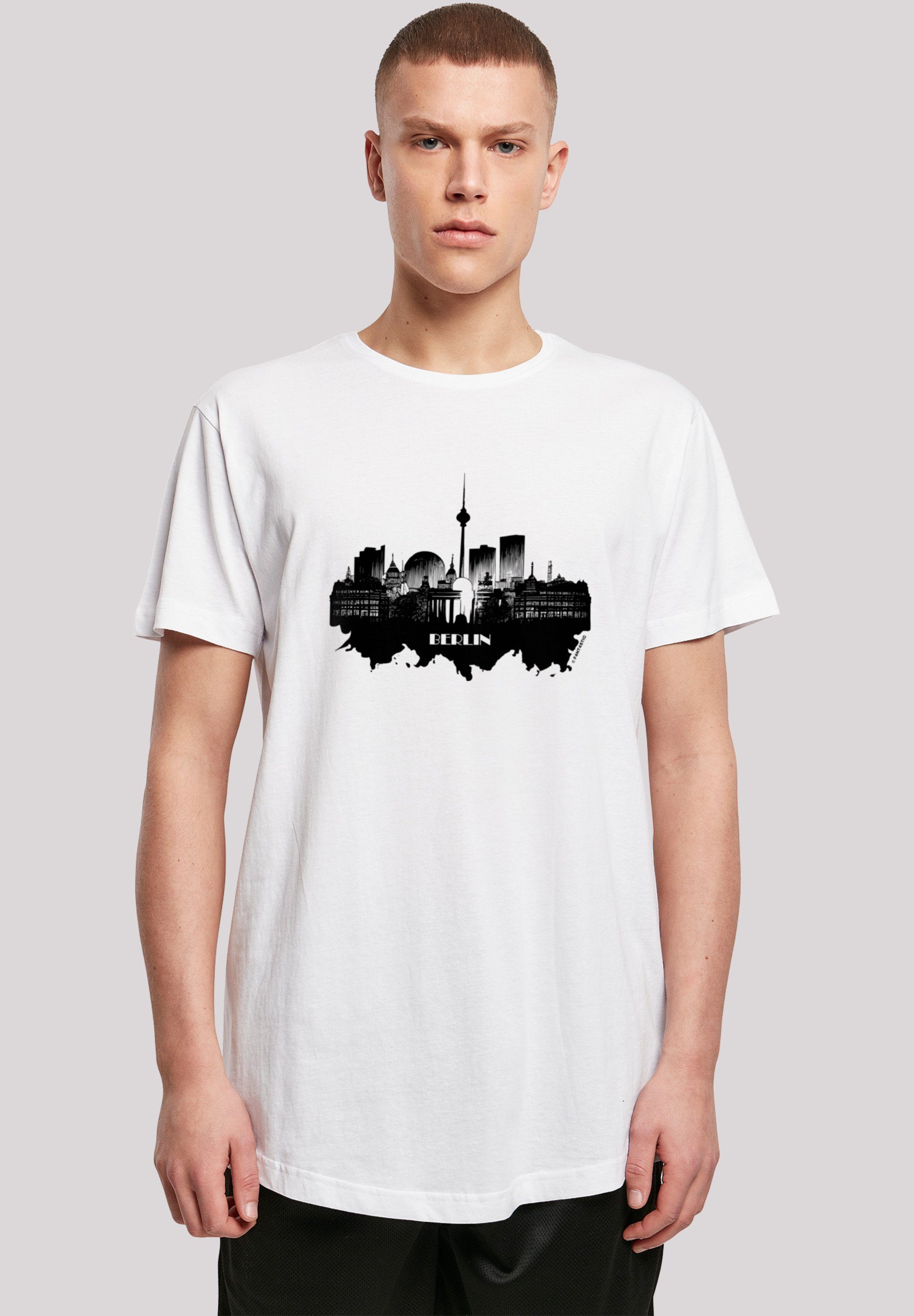 F4NT4STIC T-Shirt Cities Collection - Berlin skyline Print
