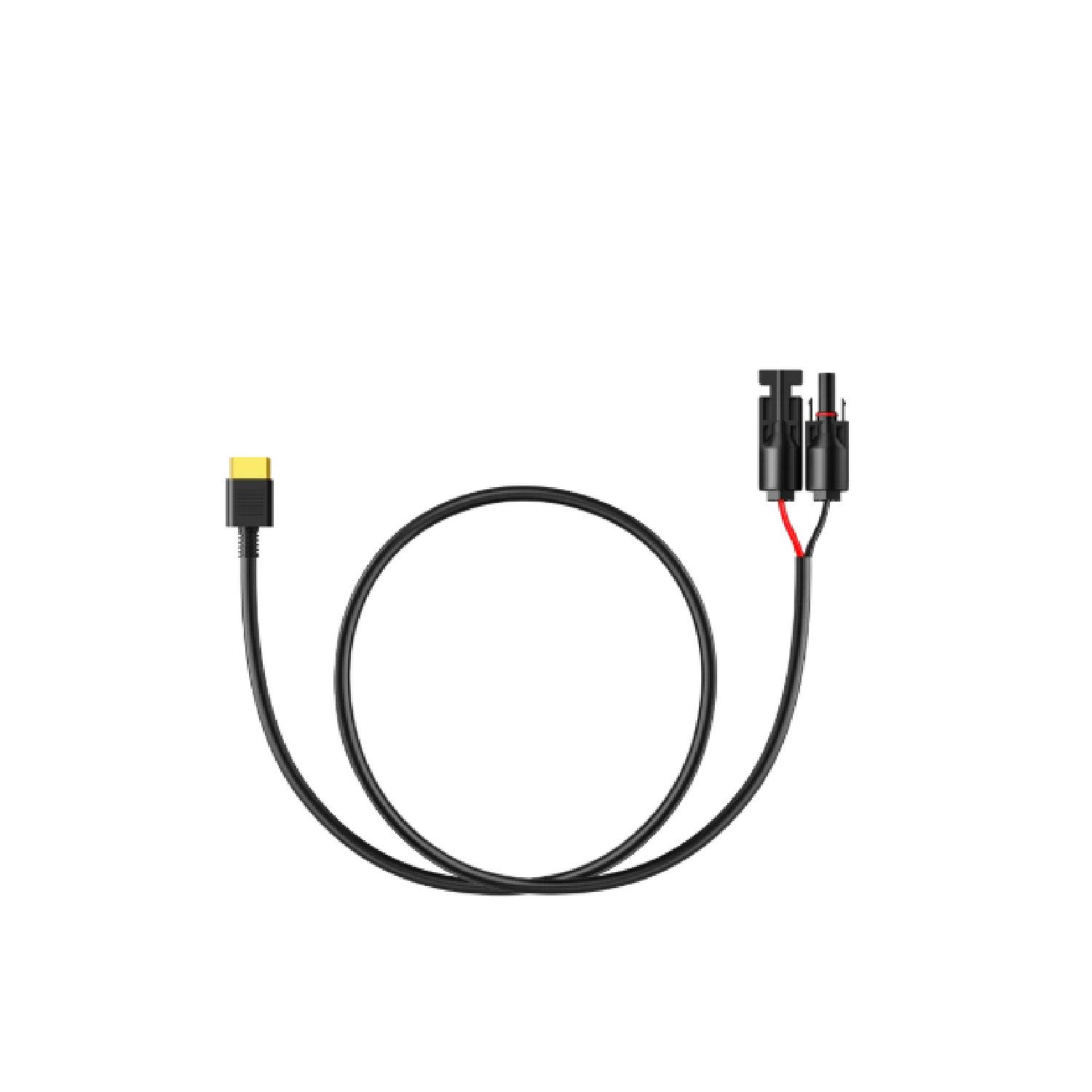 BLUETTI Stromerzeuger PV-Ladekabel für Elite 300/ Apex 300 / Elite 100 V2 / Elite 200 V2, (PV 4 mm (MC4®-kompatibel) ↔ XT60), PV-Ladekabel