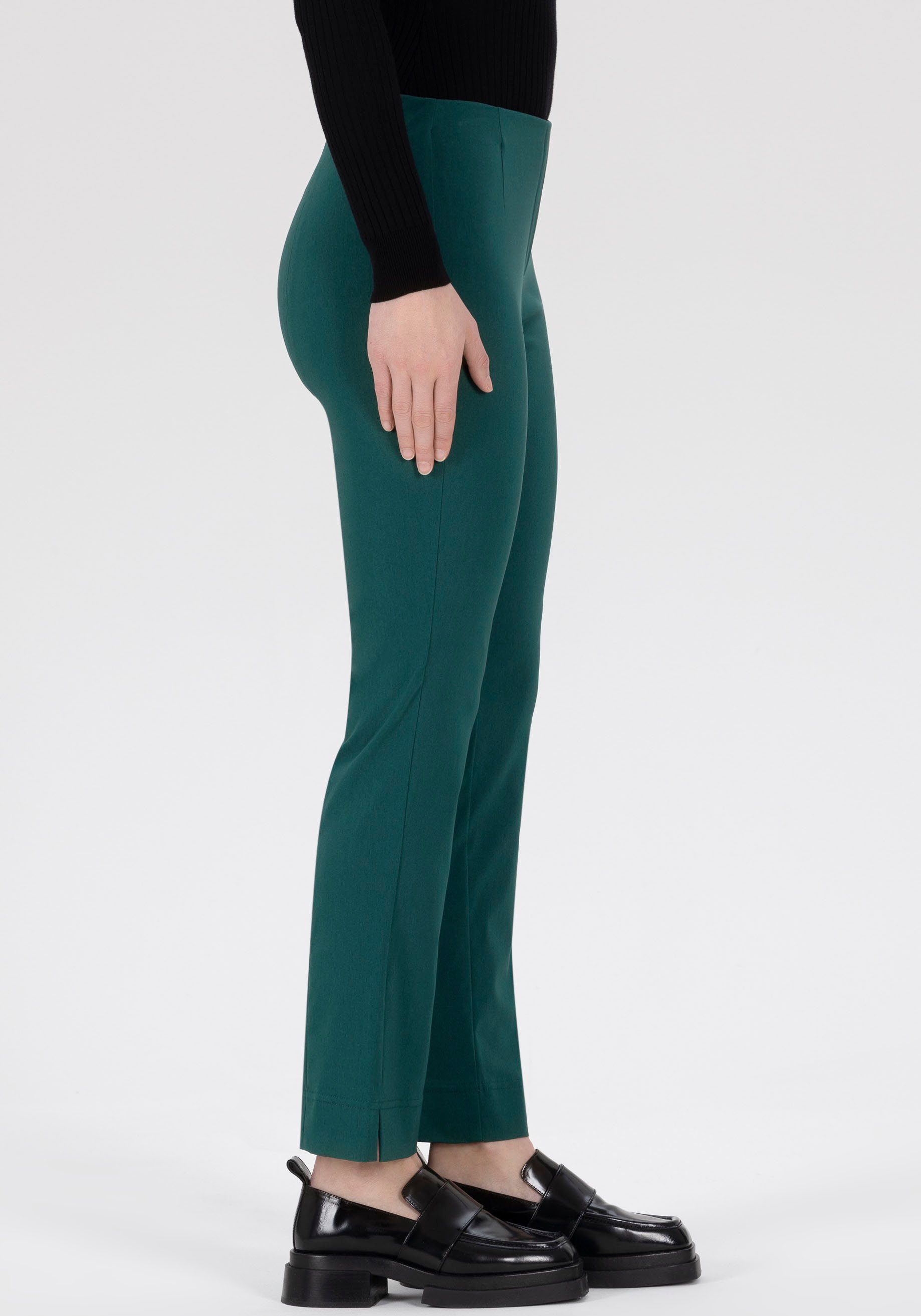 Ina Knöchellänge in Stehmann Stretch-Hose green