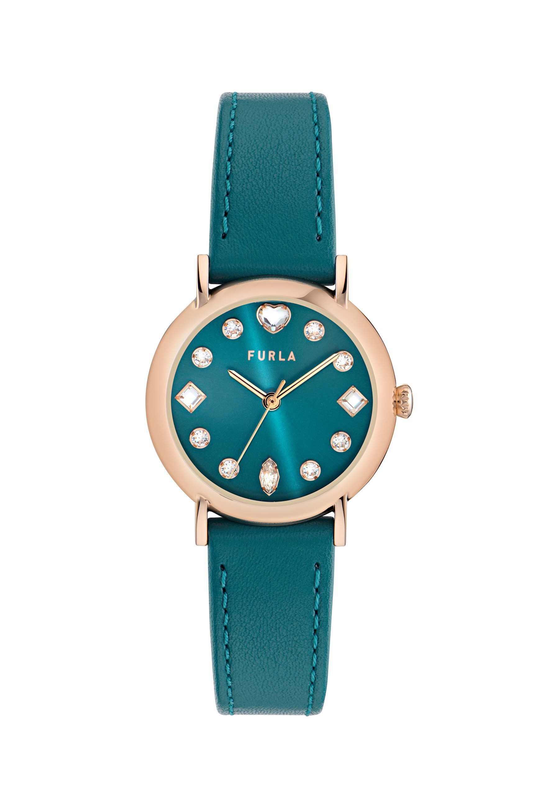 Furla Quarzuhr FURLA EASY SHAPE, (1-tlg), Quarz-Analog