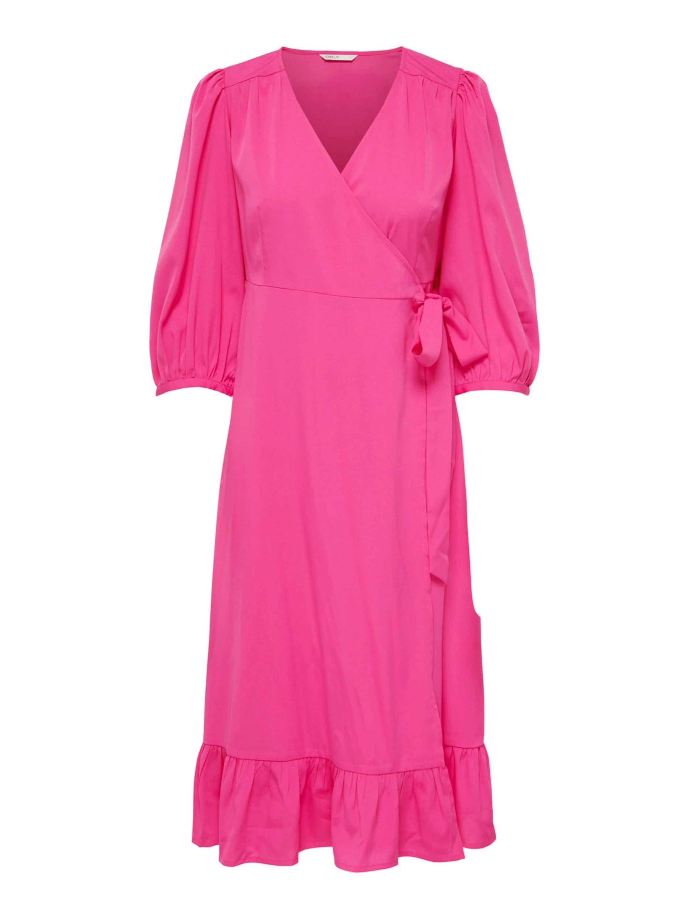 ONLY Midikleid OLIVIA (1-tlg) Drapiert/gerafft