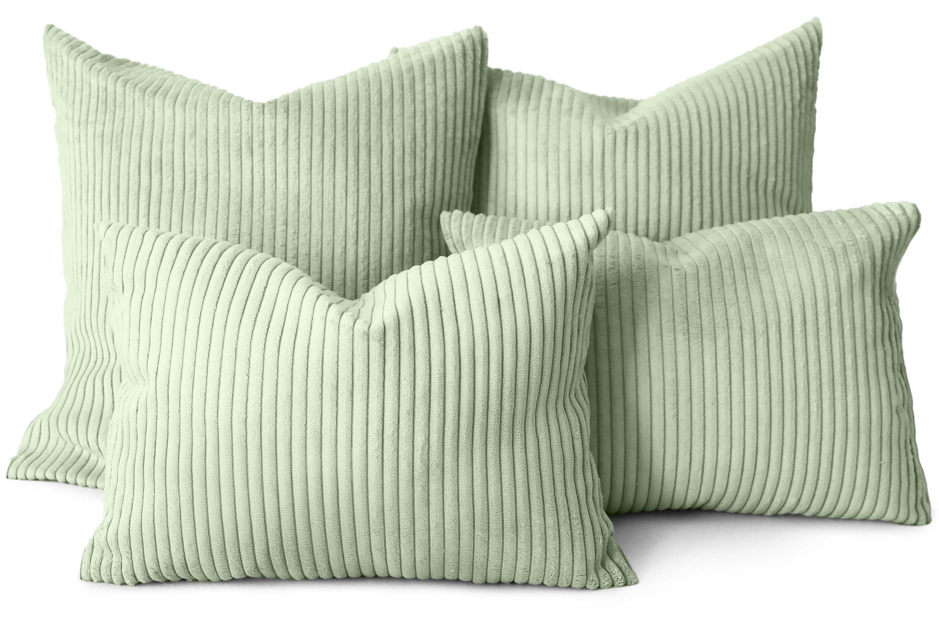Amilian Kissenbezüge 4er Set - Kissenhüllen 40x40 + 35x45 cm - Dekokissen Bezüge, (4 Stück), Zierkissenbezüge Set 4 Stück für Dekokissen, Kissen, Zierkissen