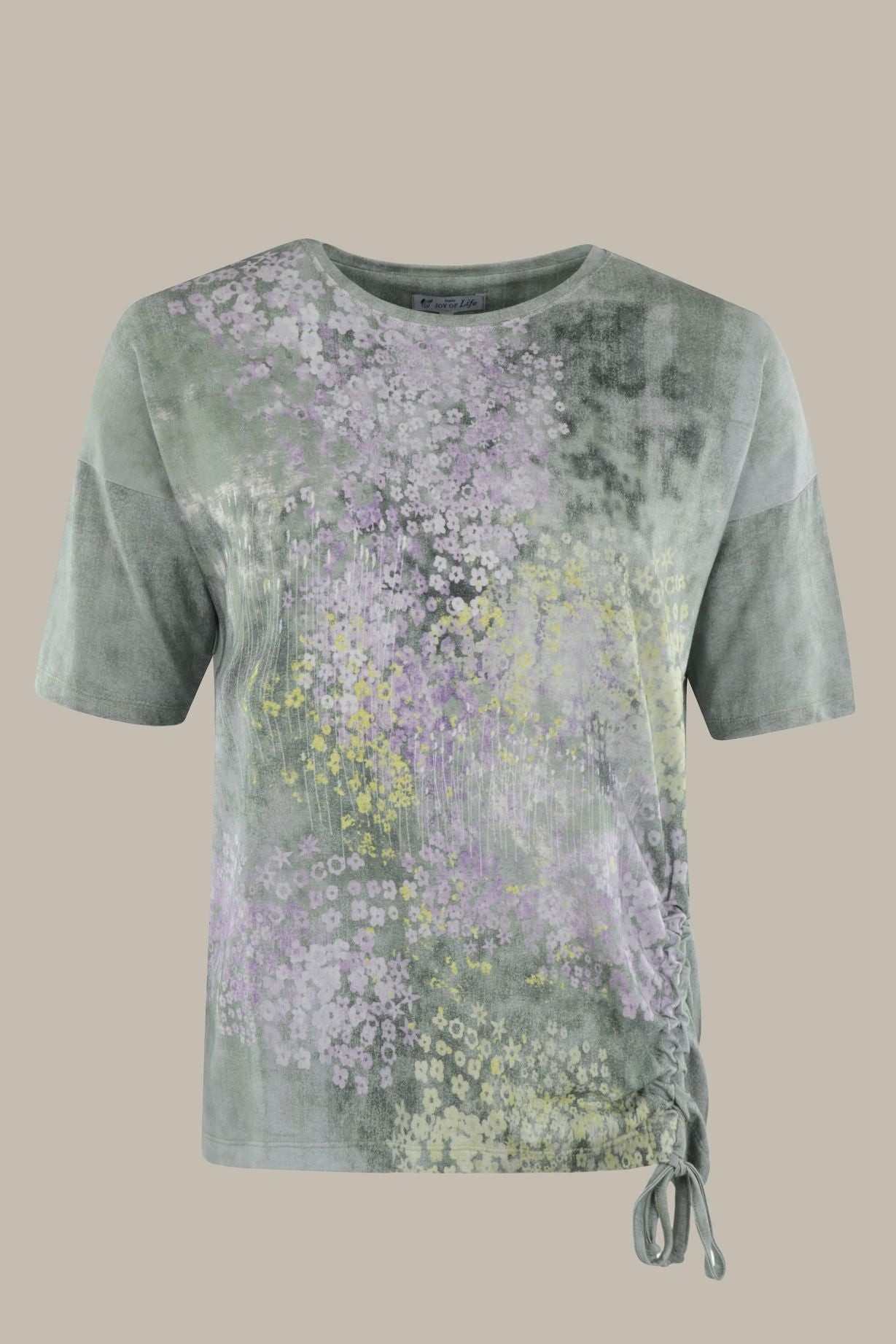 Hajo Blusenshirt Damen Shirt mit seitlicher günstig online kaufen