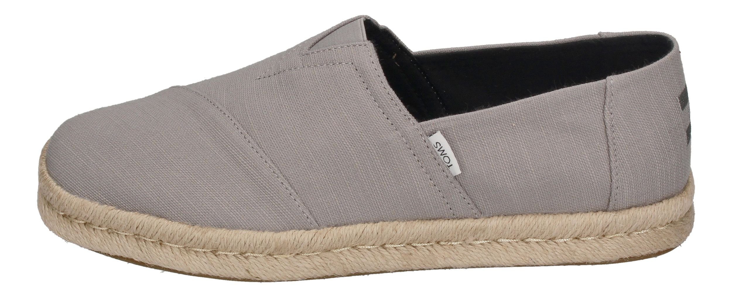 TOMS ALPARGATA ROPE 2.0 Espadrille Grey