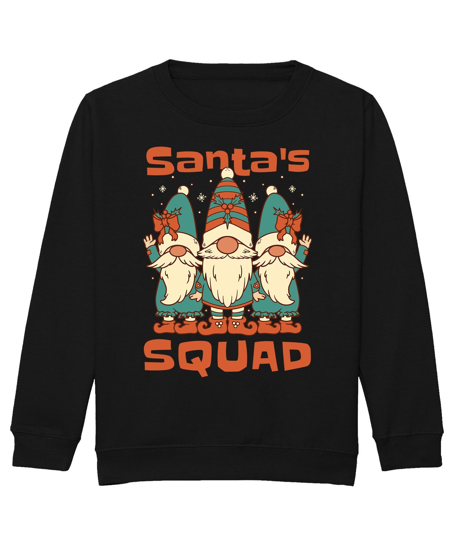 Quattro Formatee Sweatshirt Santa's Squad Gnome Zwerge Weihnachten Kinder Pullover Sweatshirt (1-tlg)