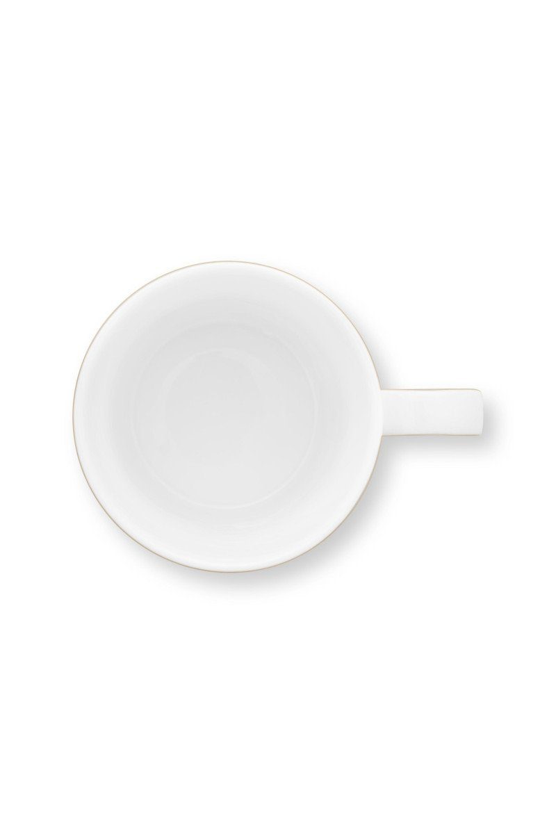 PiP Studio Tasse Love Birds Medallion Tasse grün 150ml, Bone China, Mug Small Love Birds Medallion Emerald 150ml