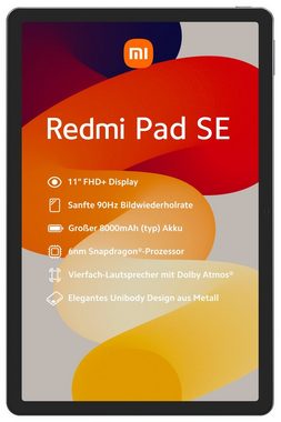 Xiaomi Xiaomi Redmi Pad SE 4GB+128GB Tablet (11", 128 GB, Android)