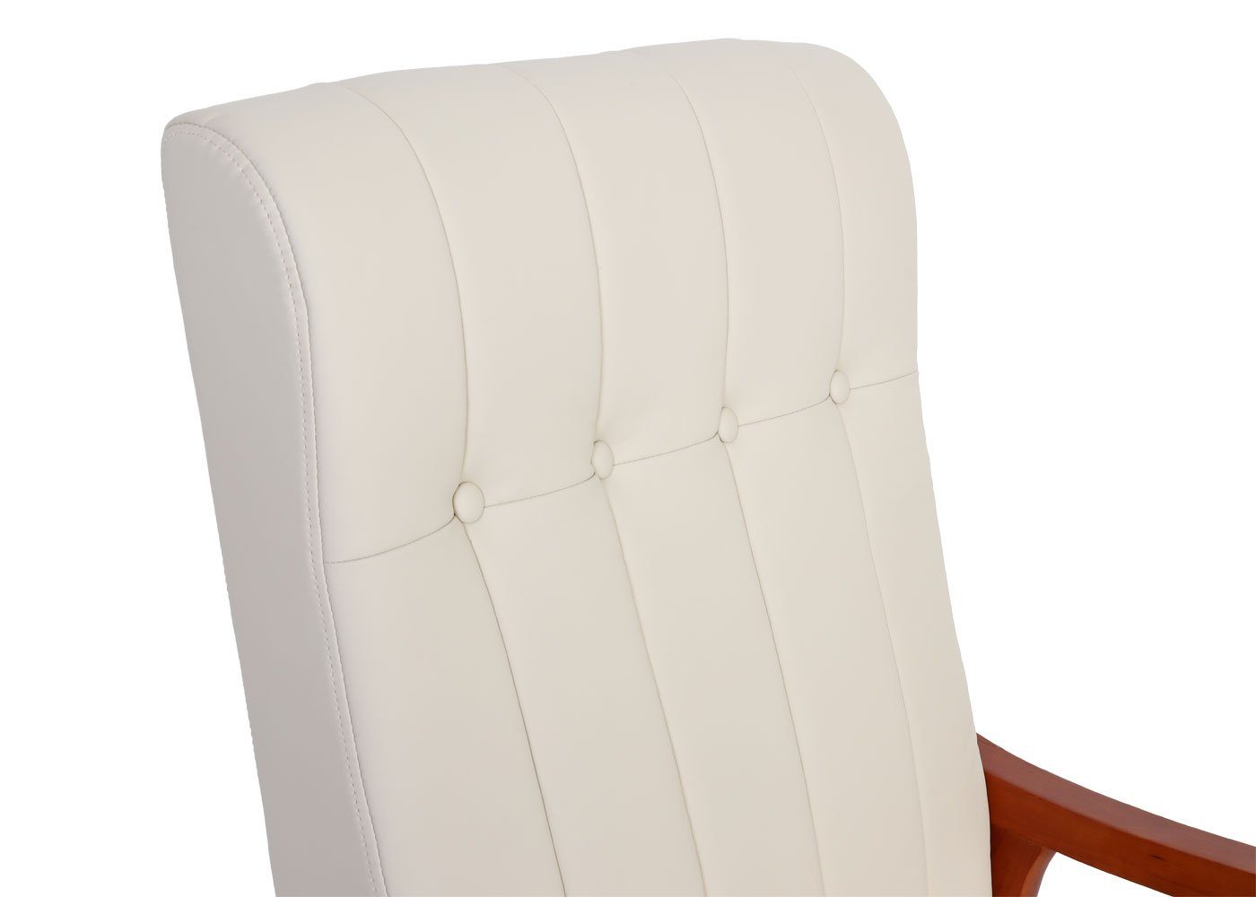 Schaukelstuhl Sitzfläche, 130 Mit Große Belastbarkeit: MCW-K10, Maximale MCW kg Armlehnen,