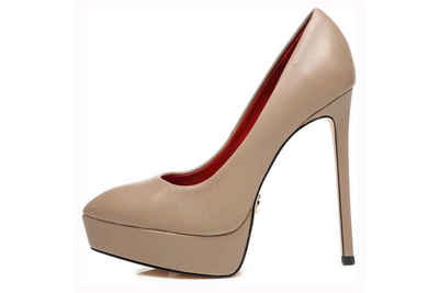 Giaro [D2C] SCANT TAUPE MATTE Pumps